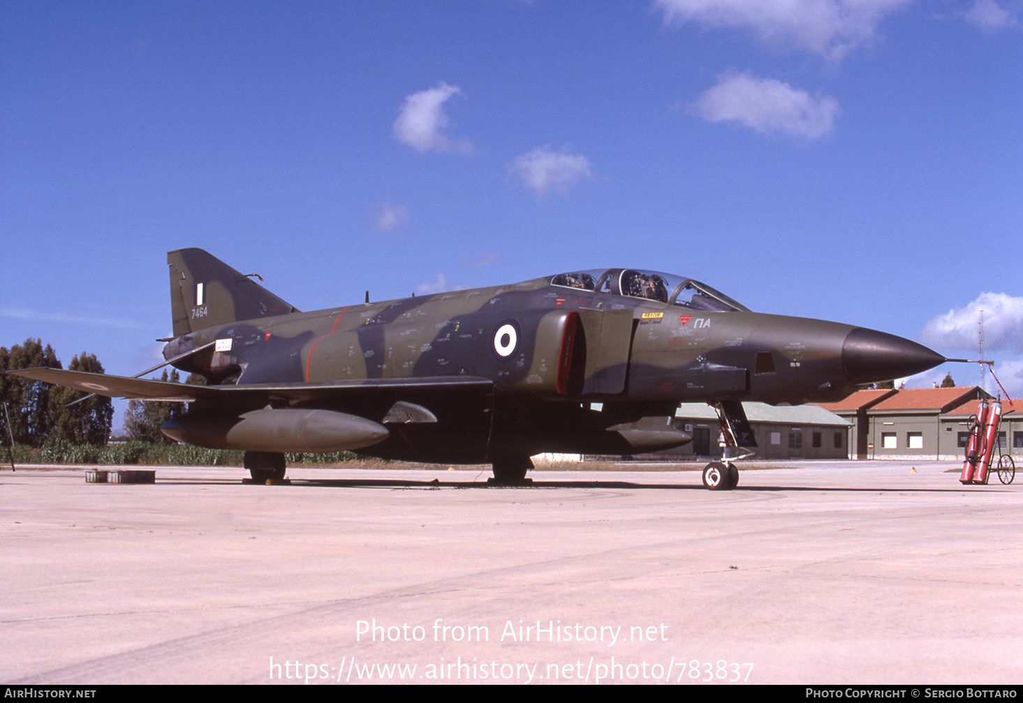 Aircraft Photo of 7464 | McDonnell Douglas RF-4E Phantom II | Greece - Air Force | AirHistory.net #783837