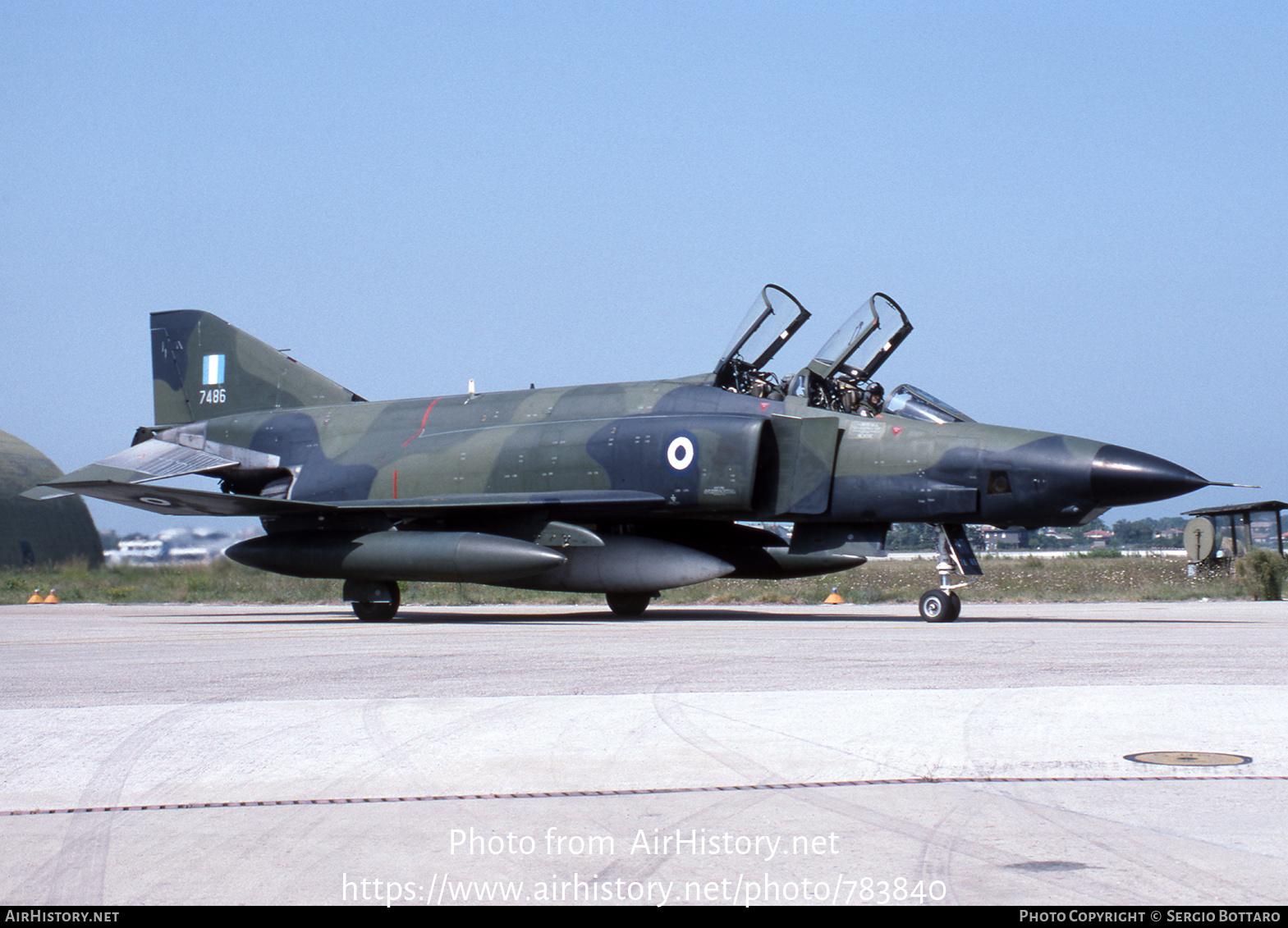 Aircraft Photo of 7486 | McDonnell Douglas RF-4E Phantom II | Greece - Air Force | AirHistory.net #783840