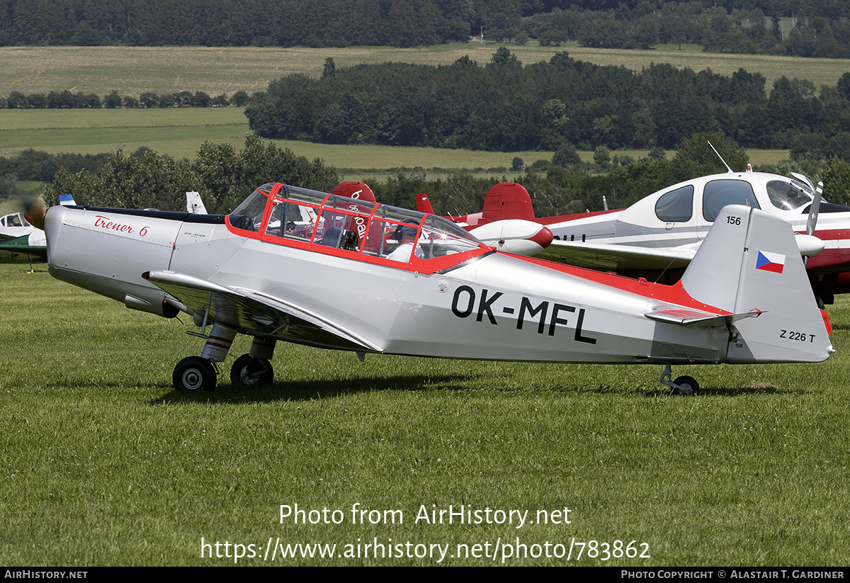 Aircraft Photo of OK-MFL | Zlin Z-226T Trener | AirHistory.net #783862