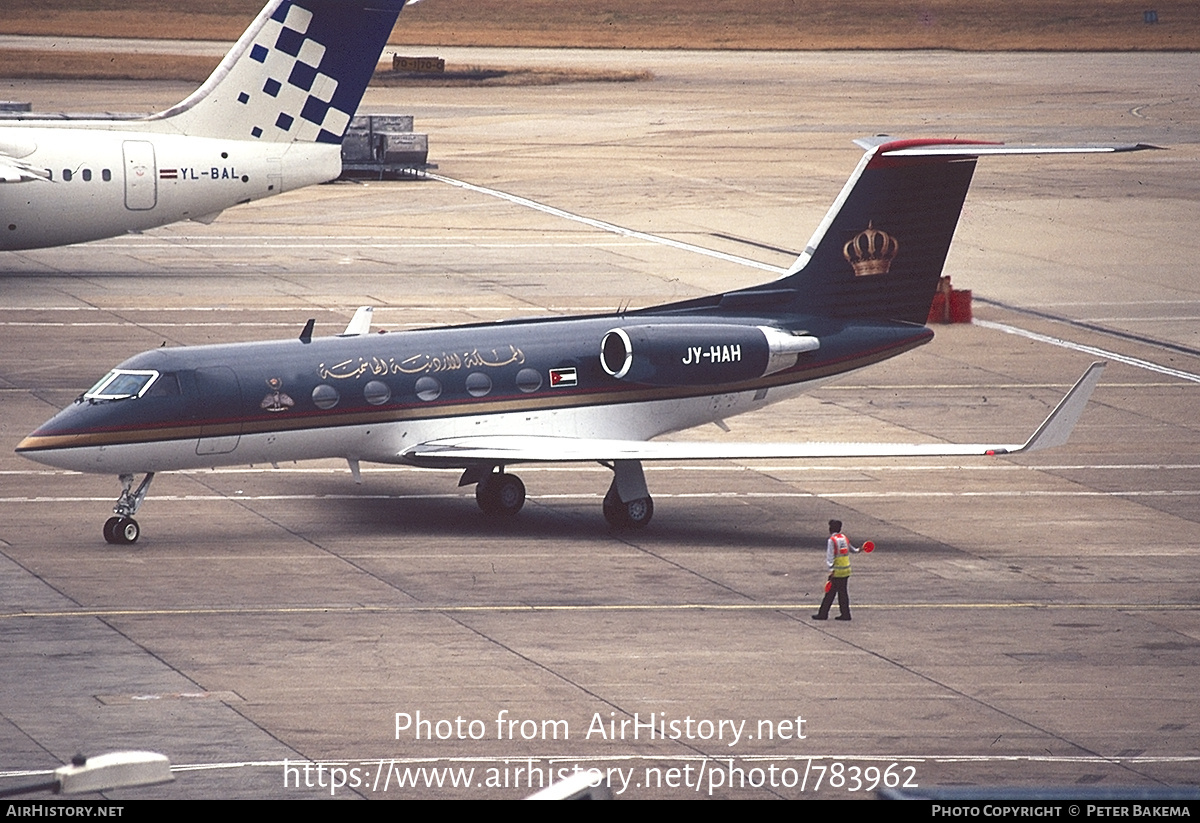 Aircraft Photo of JY-HAH | Gulfstream Aerospace G-1159A Gulfstream III | Hashemite Kingdom of Jordan | AirHistory.net #783962