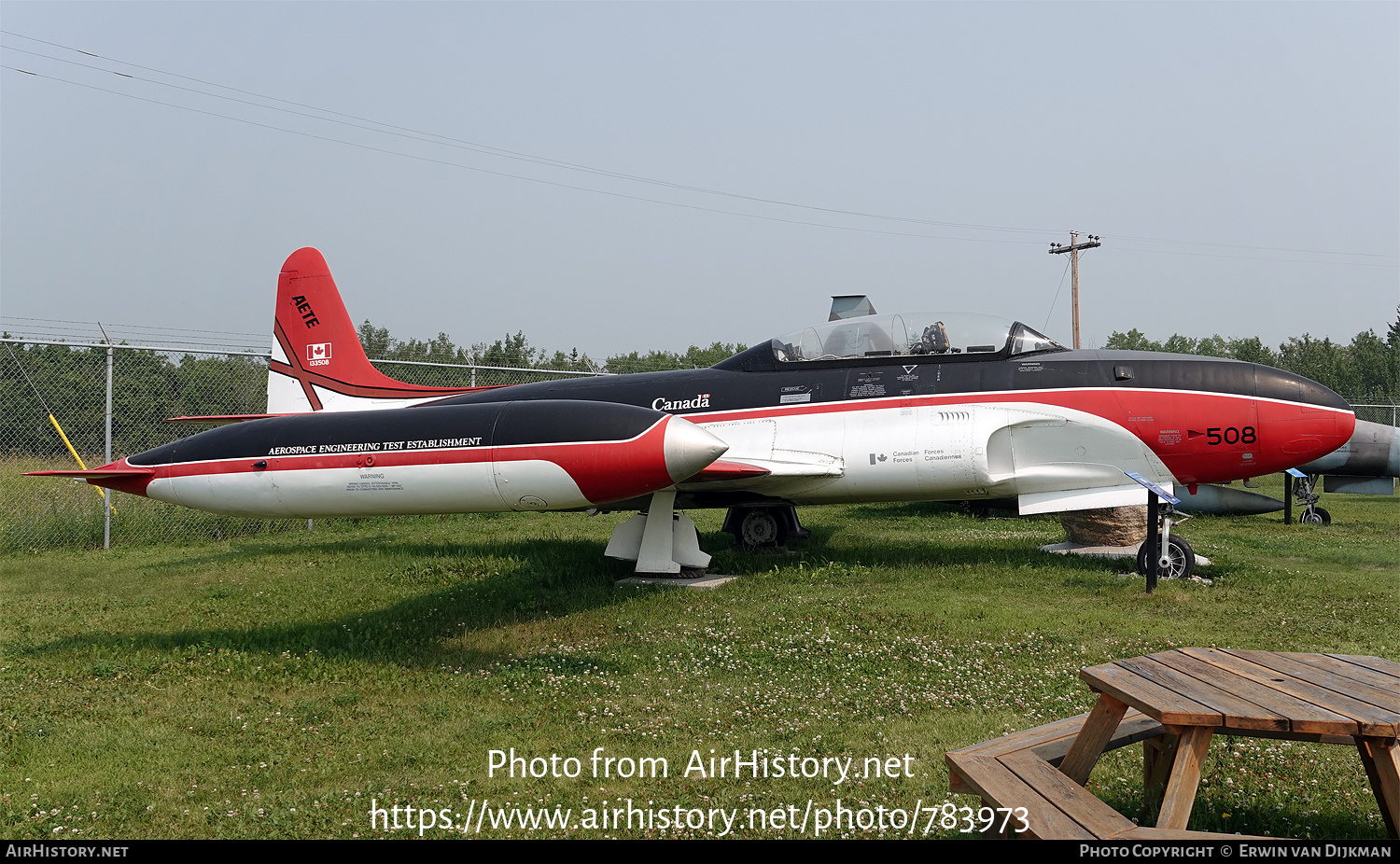 Aircraft Photo of 133508 | Canadair CT-133 Silver Star 3 | Canada - Air Force | AirHistory.net #783973