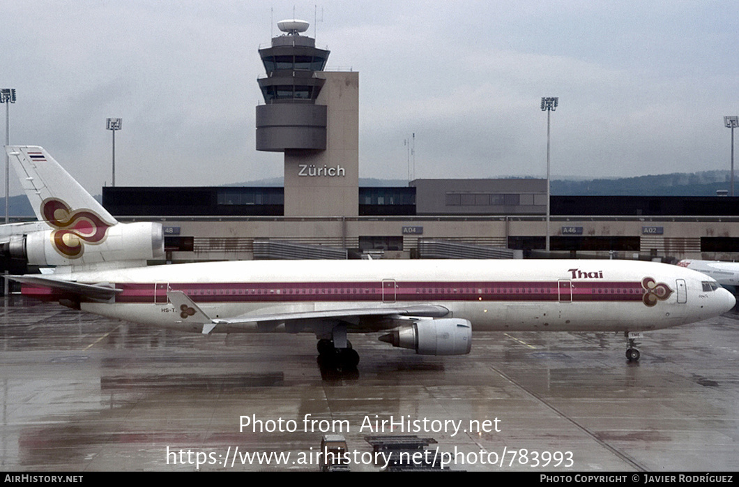 Aircraft Photo of HS-TME | McDonnell Douglas MD-11 | Thai Airways International | AirHistory.net #783993