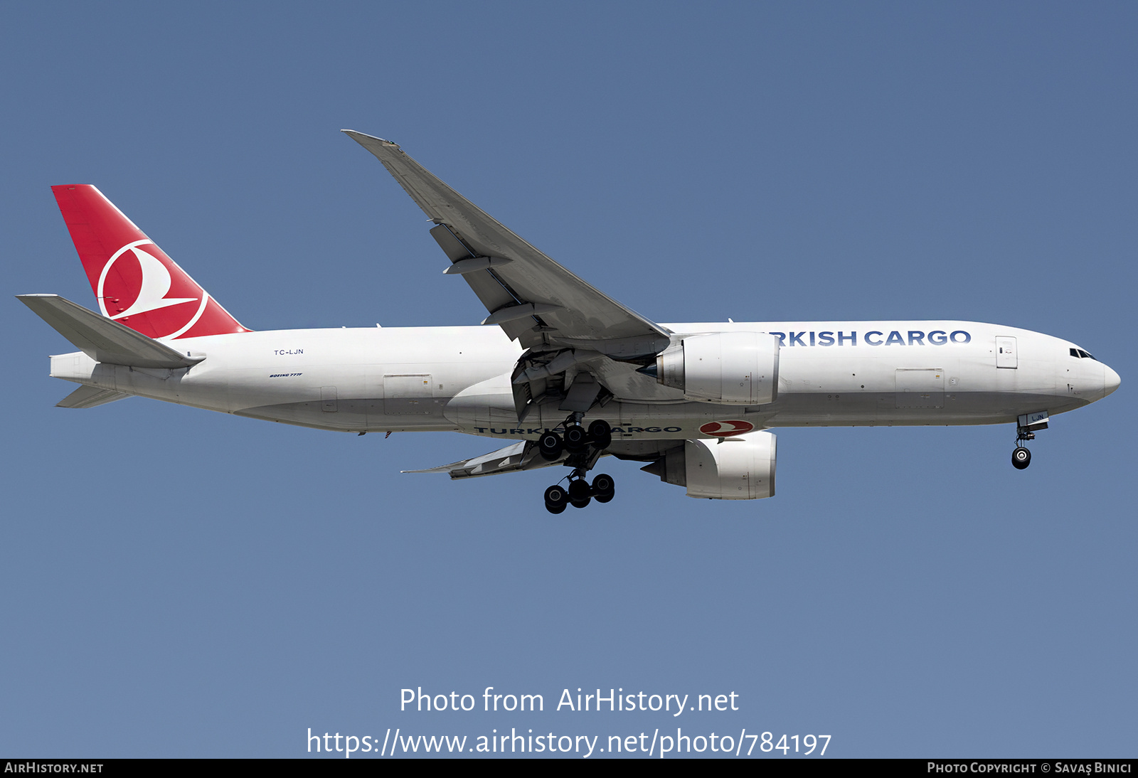 Aircraft Photo of TC-LJN | Boeing 777-F | Turkish Airlines Cargo | AirHistory.net #784197