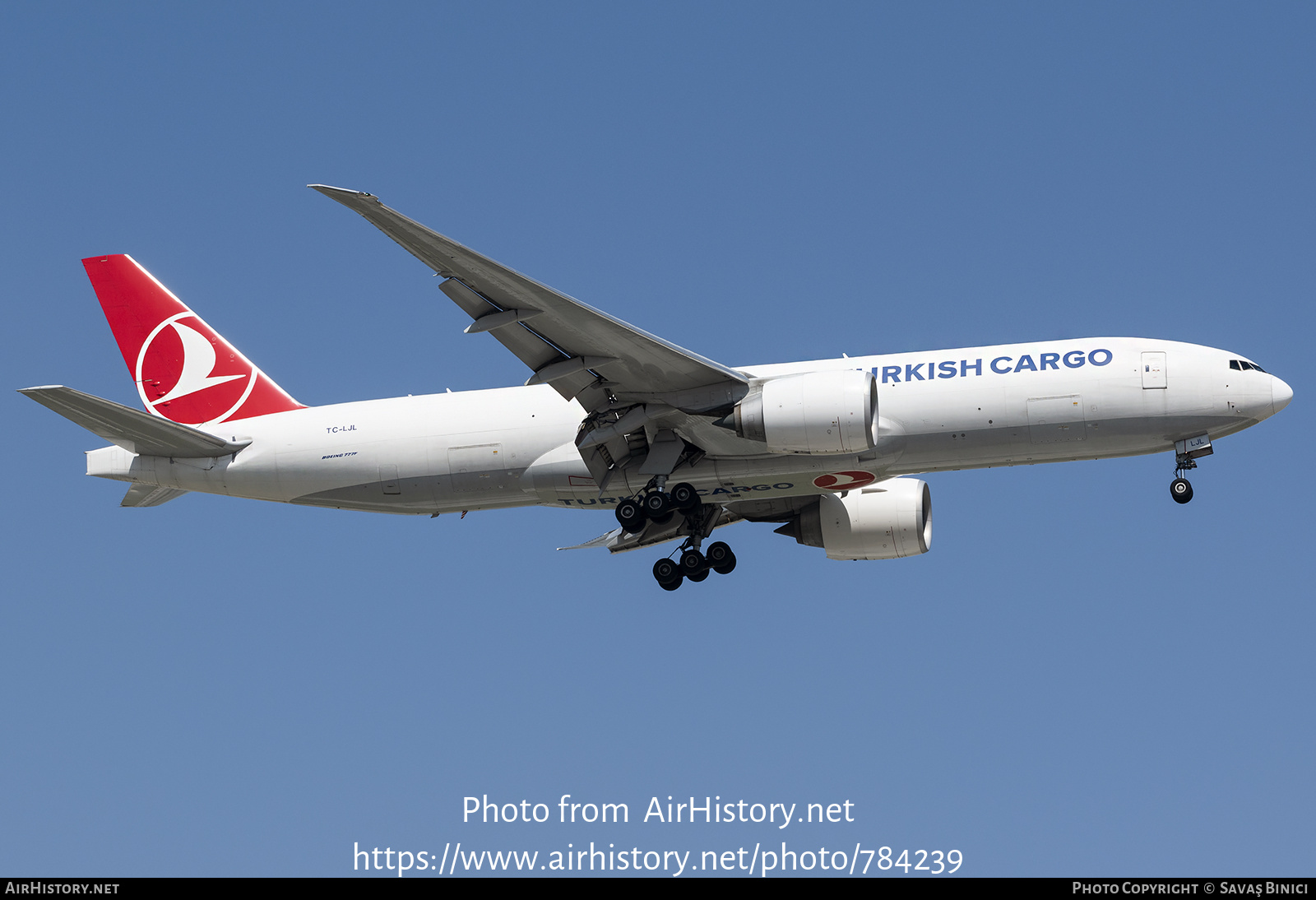 Aircraft Photo of TC-LJL | Boeing 777-F | Turkish Airlines Cargo | AirHistory.net #784239