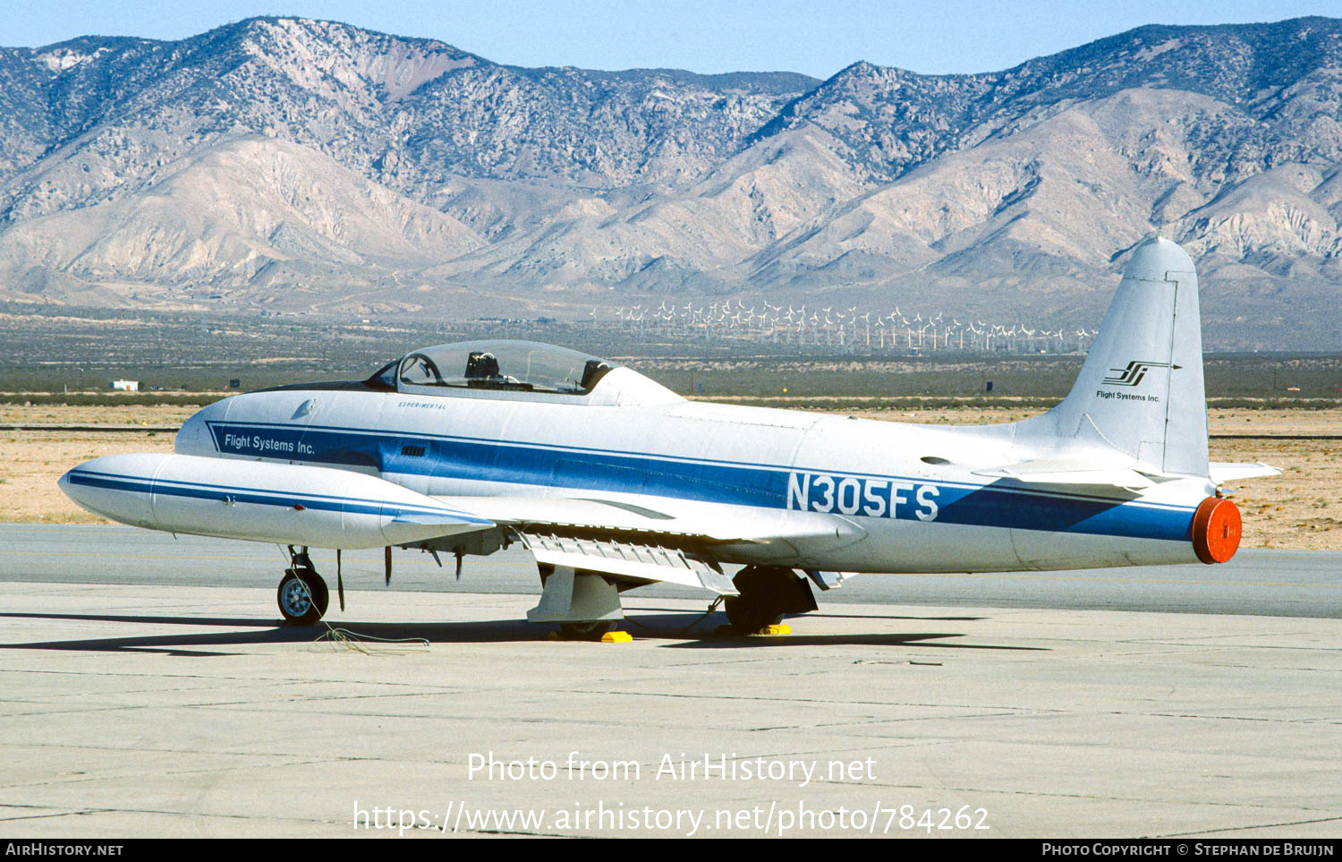 Aircraft Photo of N305FS | Canadair CT-133 Silver Star 3 | Flight Systems Inc. | AirHistory.net #784262