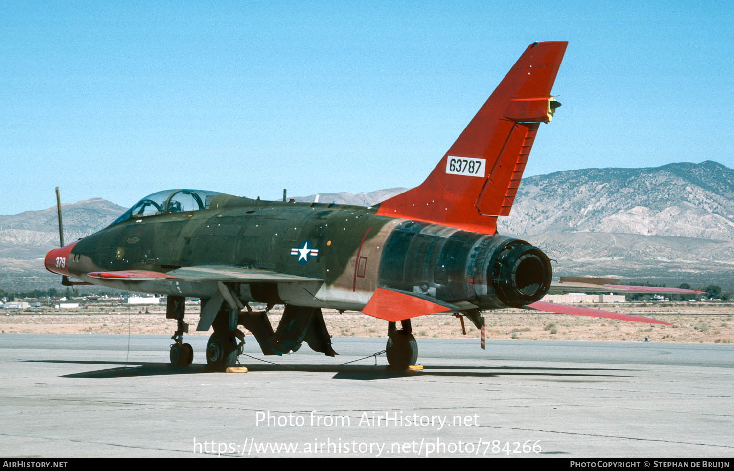 Aircraft Photo of 56-3787 / 63787 | North American QF-100F Super Sabre | USA - Air Force | AirHistory.net #784266