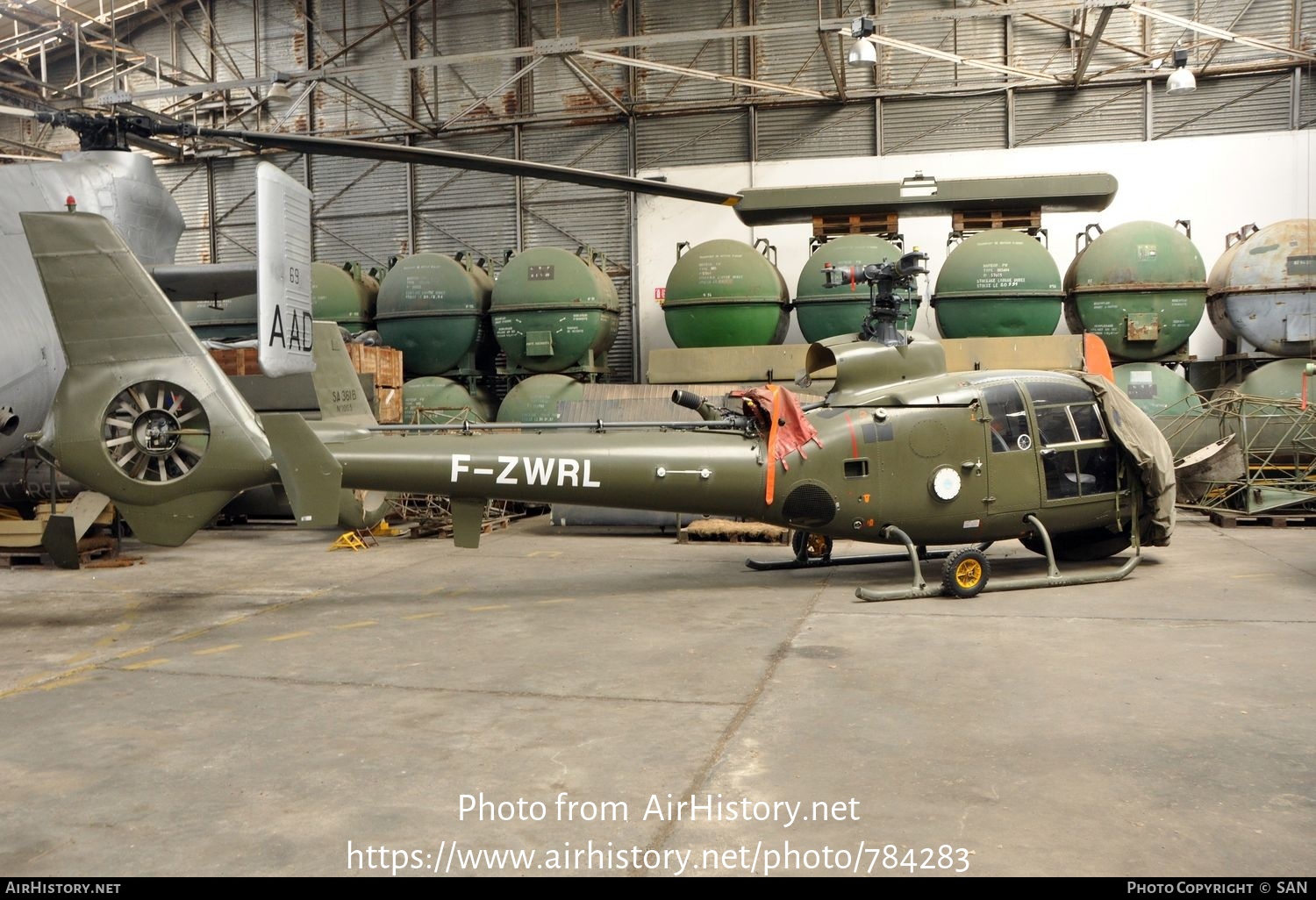 Aircraft Photo of F-ZWRL | Sud SA-341 Gazelle | AirHistory.net #784283