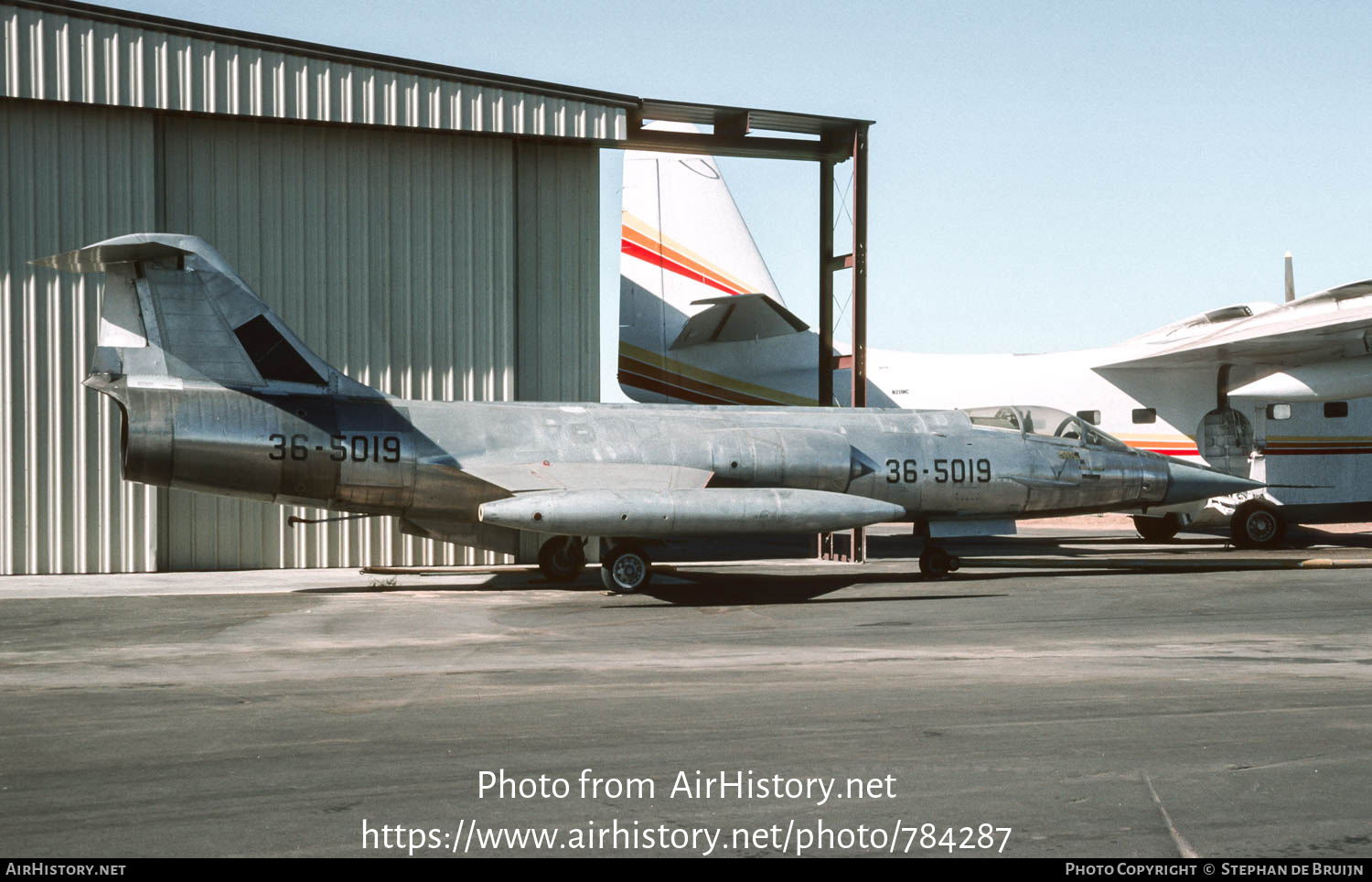 Aircraft Photo of 36-5019 | Lockheed F-104A Starfighter | AirHistory.net #784287