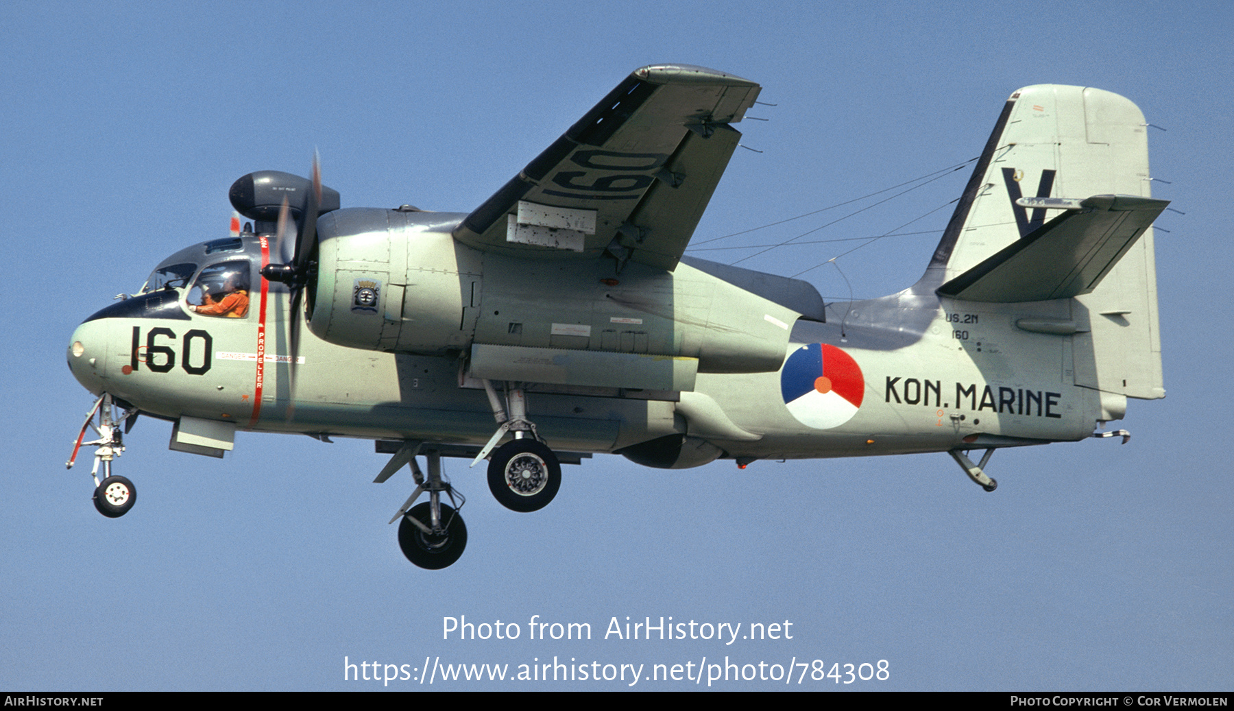 Aircraft Photo of 160 | Grumman US-2N Tracker (G-89) | Netherlands - Navy | AirHistory.net #784308