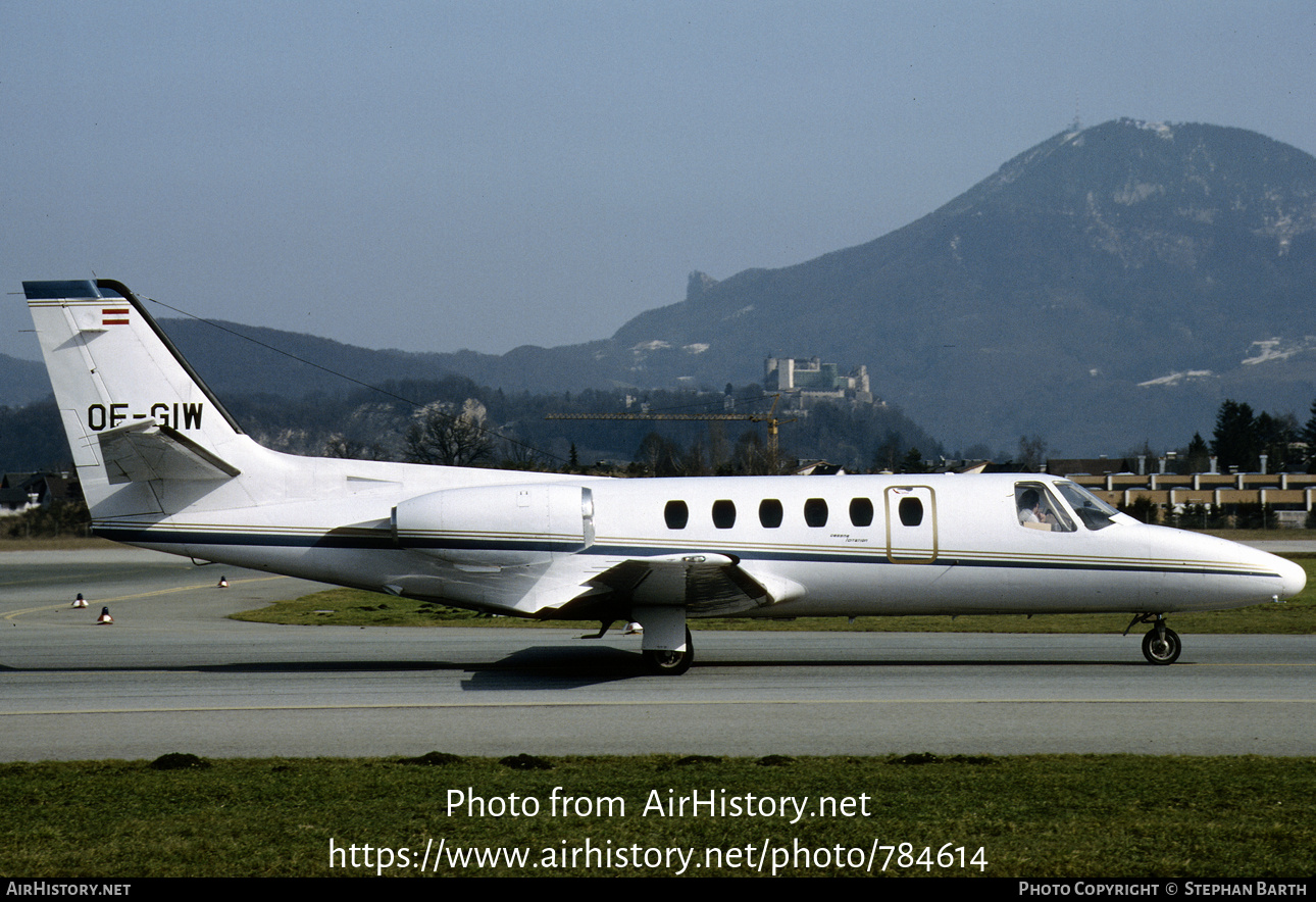 Aircraft Photo of OE-GIW | Cessna 550 Citation II | AirHistory.net #784614