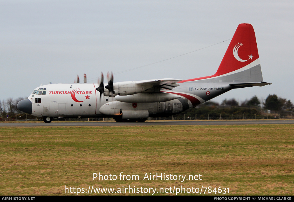 Aircraft Photo of 63-13189 | Lockheed C-130E Hercules (L-382) | Turkey - Air Force | AirHistory.net #784631