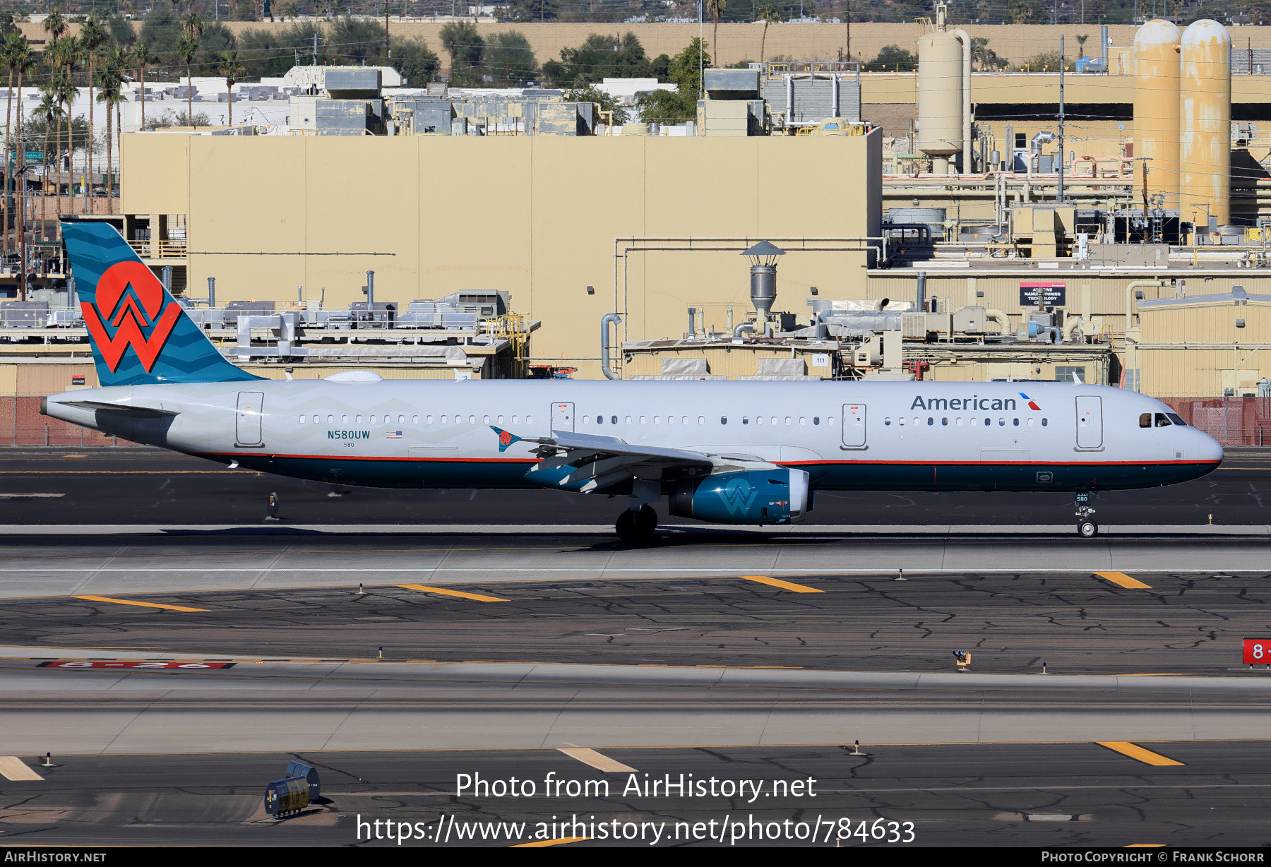 Aircraft Photo of N580UW | Airbus A321-231 | American Airlines | America West Airlines | AirHistory.net #784633