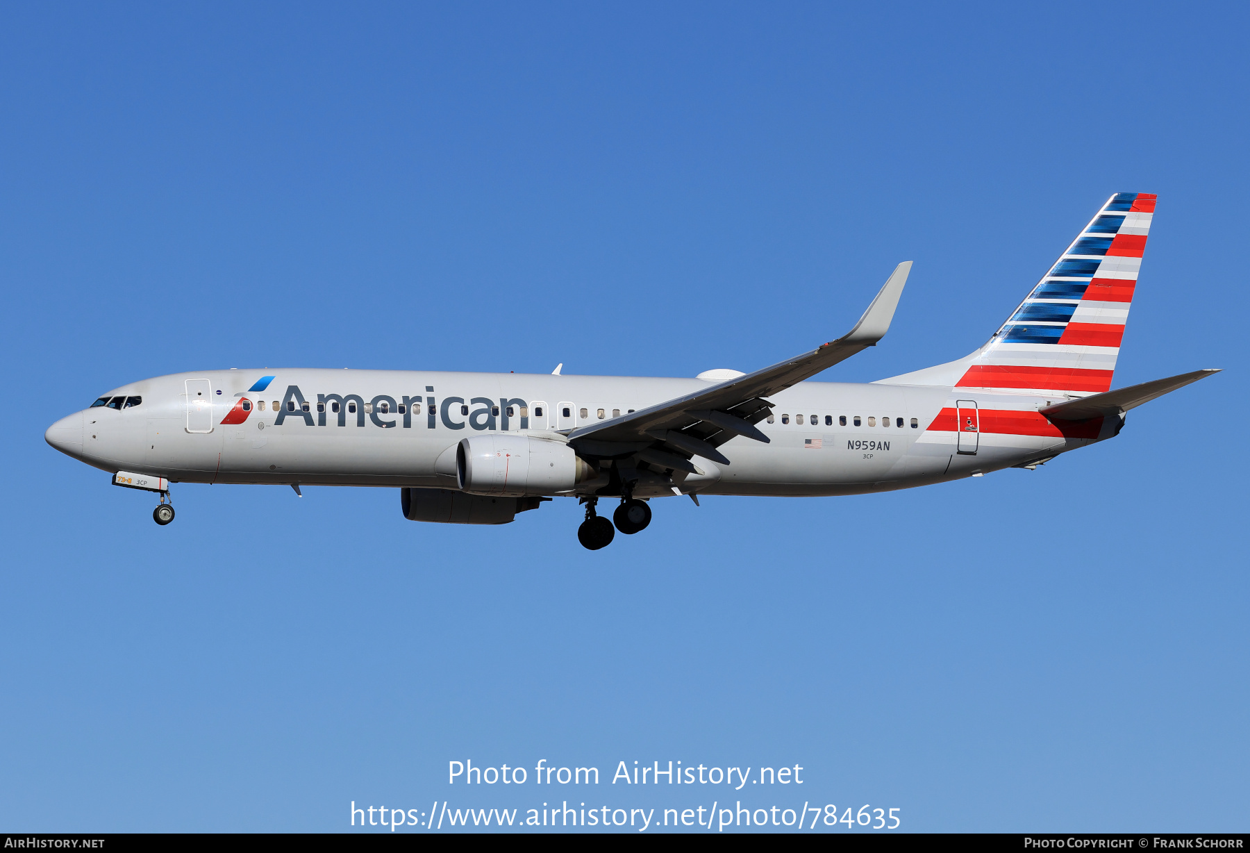 Aircraft Photo of N959AN | Boeing 737-823 | American Airlines | AirHistory.net #784635