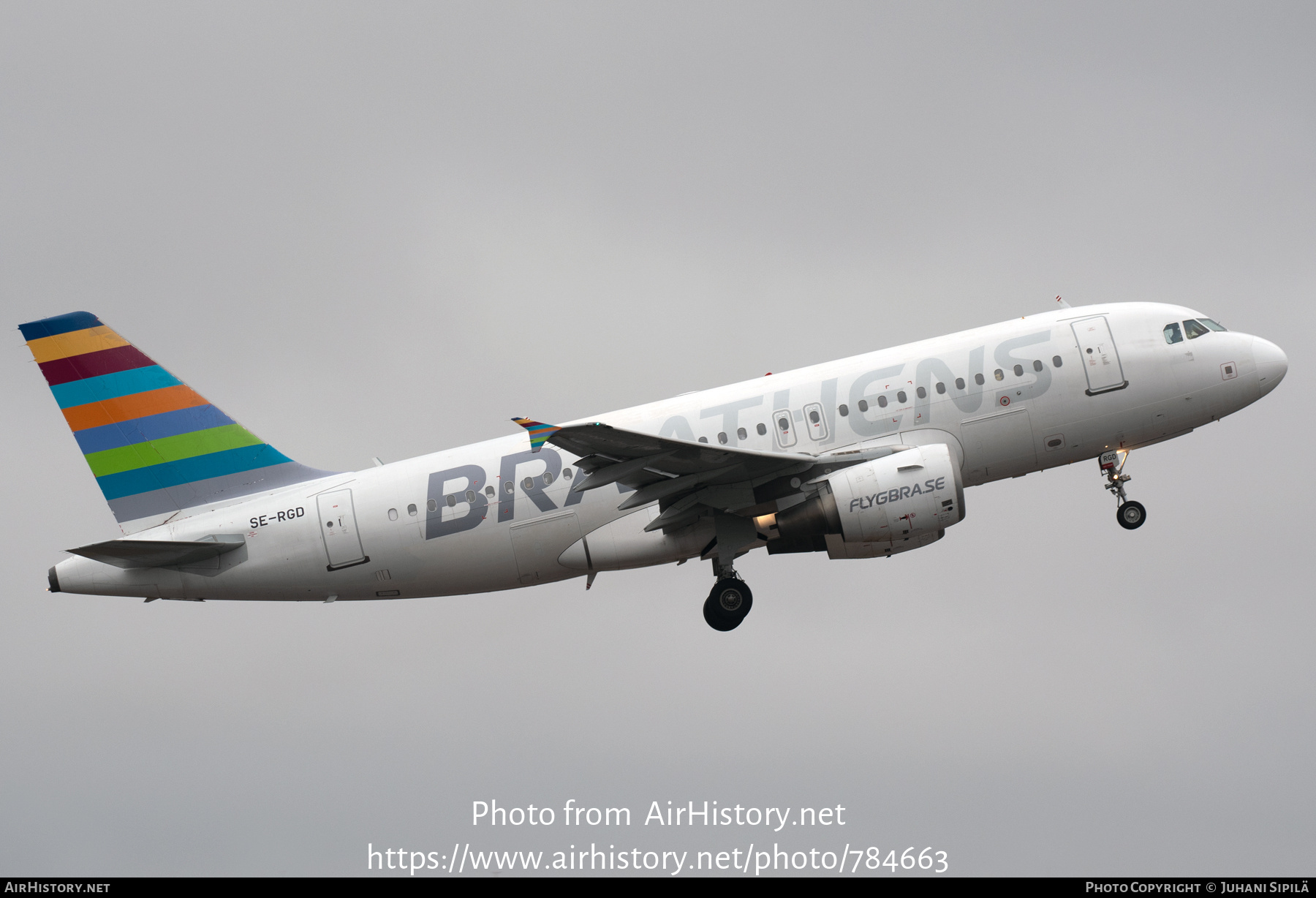 Aircraft Photo of SE-RGD | Airbus A319-112 | Braathens International Airways | AirHistory.net #784663