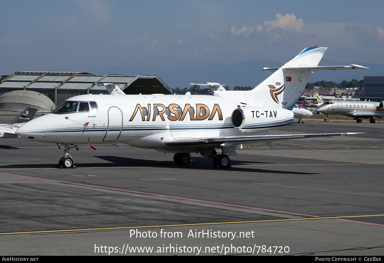 Aircraft Photo of TC-TAV | Raytheon Hawker 800XPi | Air Sada | AirHistory.net #784720