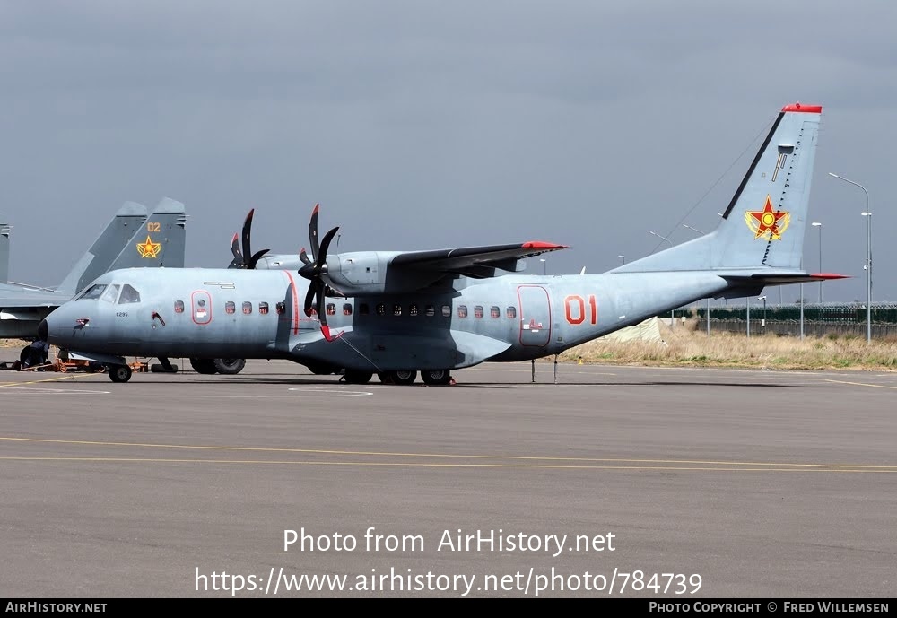 Aircraft Photo of 01 red | CASA C295M | Kazakhstan - Air Force | AirHistory.net #784739