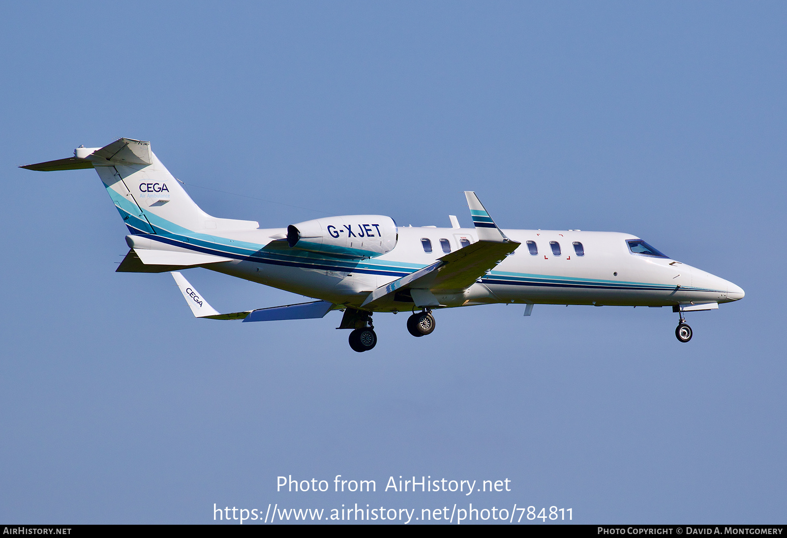 Aircraft Photo of G-XJET | Learjet 45 | Cega Air Ambulance | AirHistory.net #784811