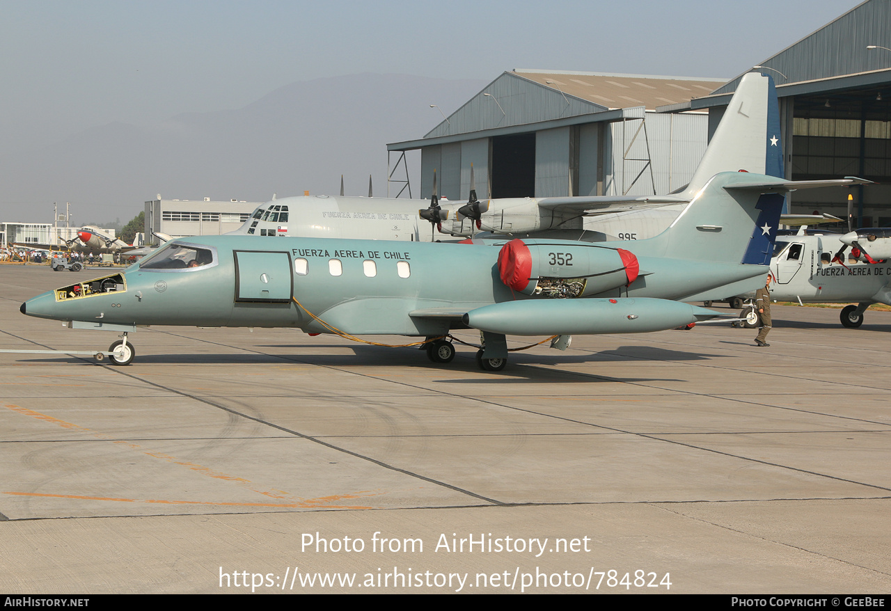 Aircraft Photo of 352 | Gates Learjet 35 | Chile - Air Force | AirHistory.net #784824