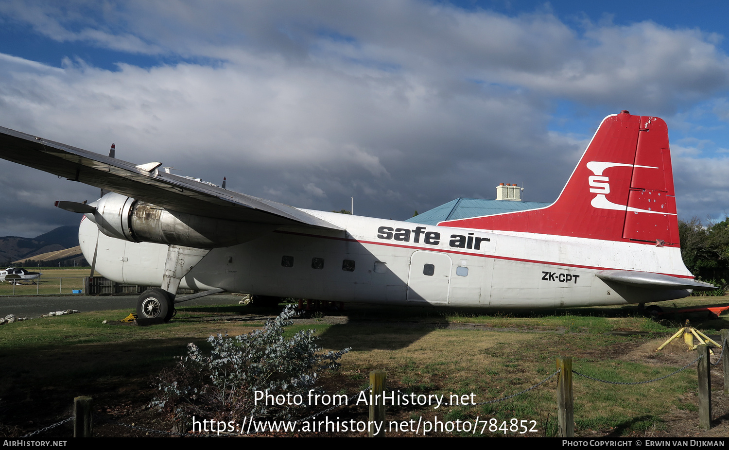 Aircraft Photo of ZK-CPT | Bristol 170 Freighter Mk31E | SAFE Air ...