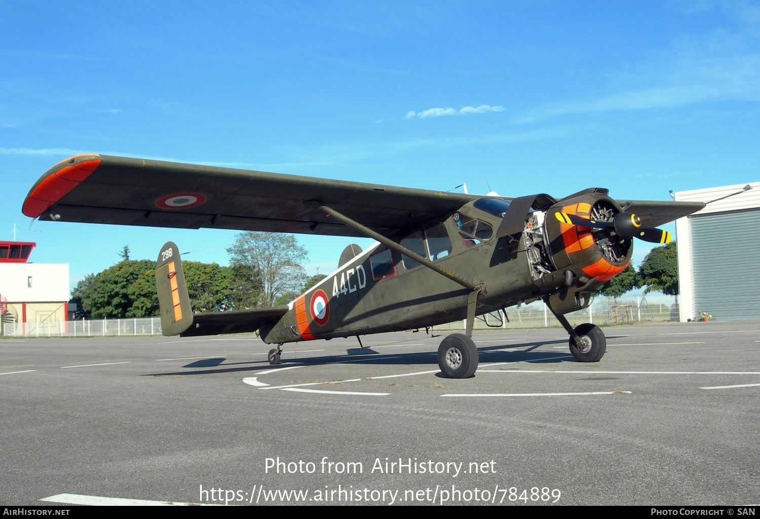 Aircraft Photo of F-GFVV / 298 | Max Holste MH.1521M Broussard | France - Air Force | AirHistory.net #784889