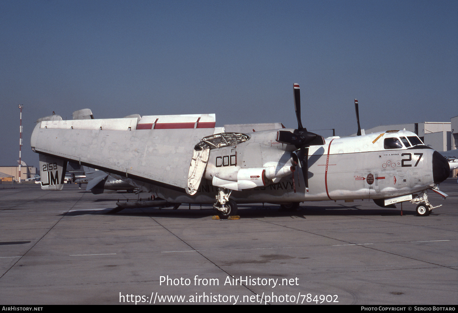 Aircraft Photo of 162158 | Grumman C-2A Greyhound | USA - Navy | AirHistory.net #784902