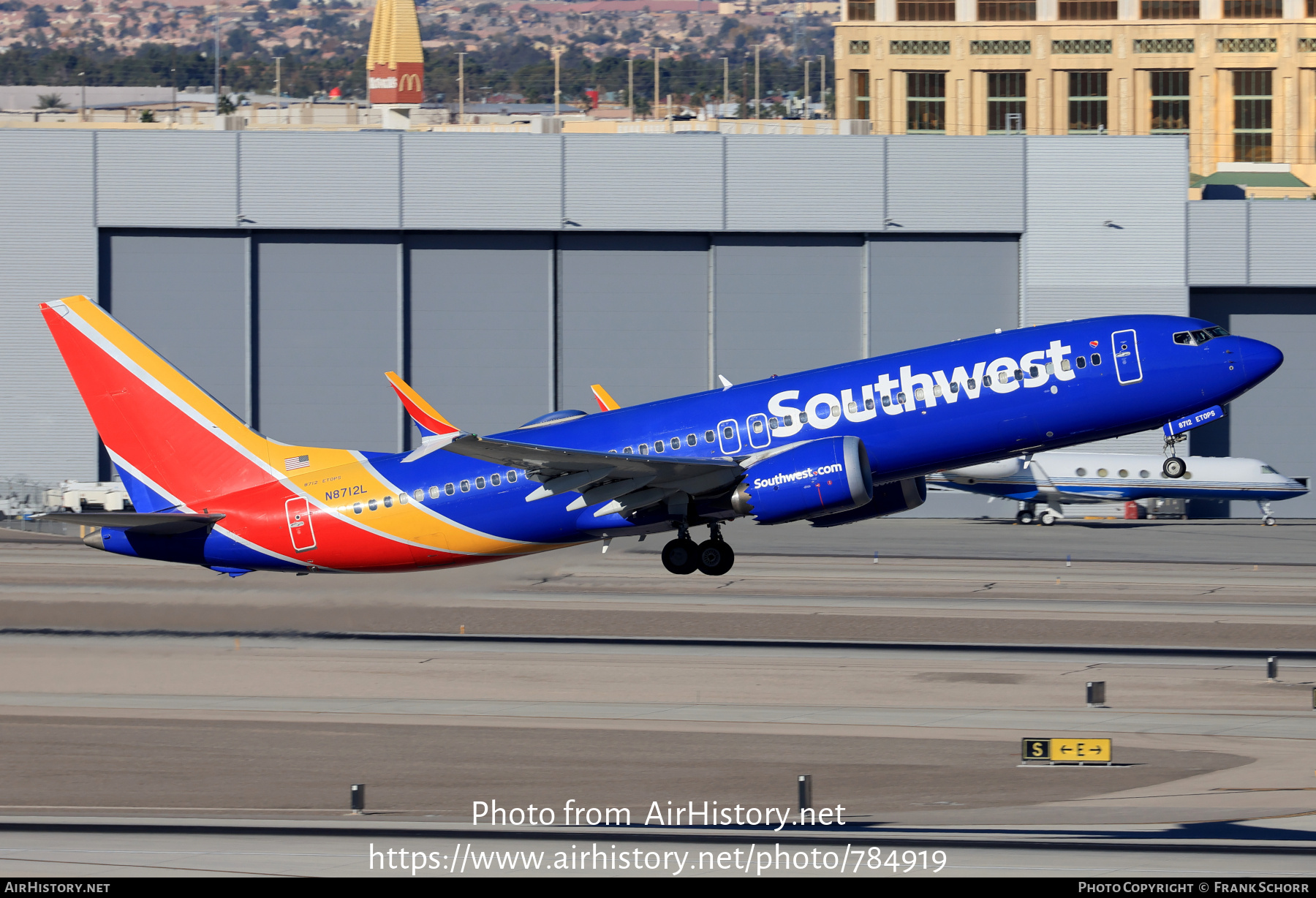 Aircraft Photo of N8712L | Boeing 737-8 Max 8 | Southwest Airlines | AirHistory.net #784919