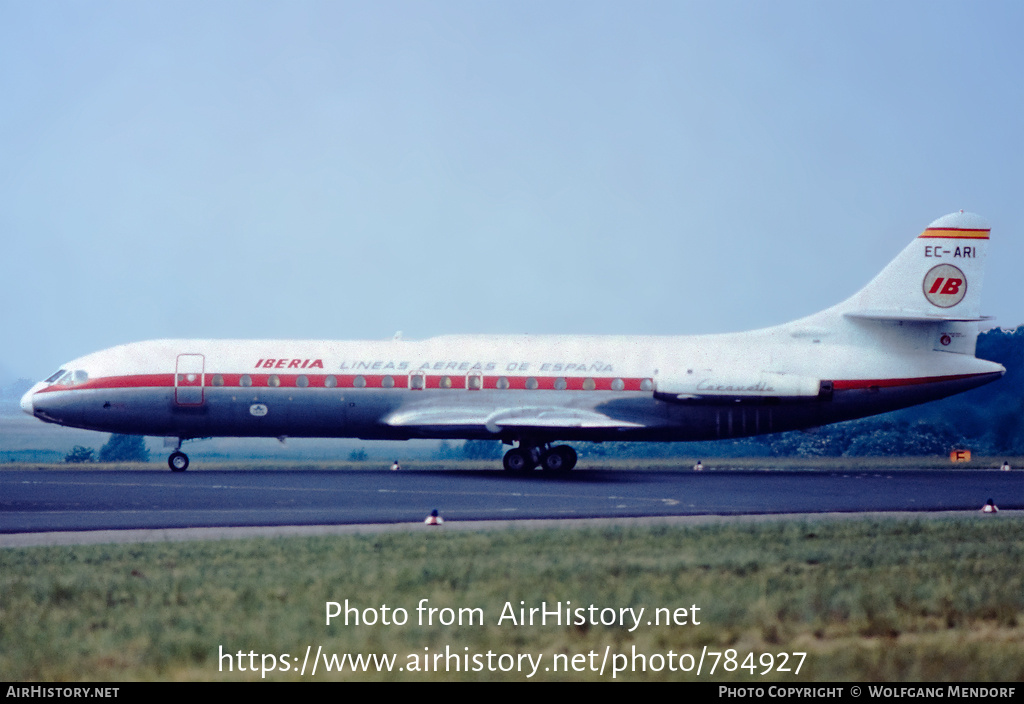 Aircraft Photo of EC-ARI | Sud SE-210 Caravelle VI-R | Iberia | AirHistory.net #784927