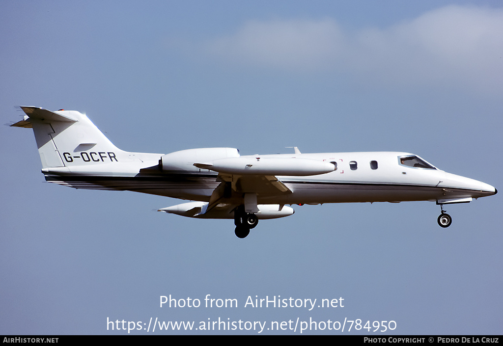 Aircraft Photo of G-OCFR | Gates Learjet 35A | AirHistory.net #784950