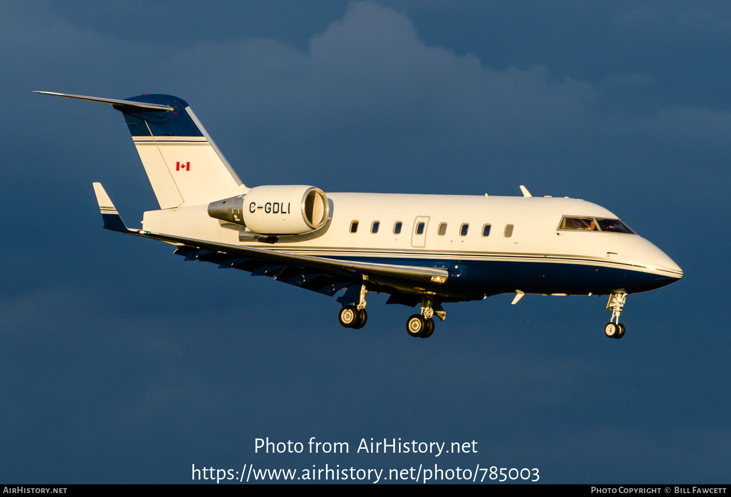 Aircraft Photo of C-GDLI | Canadair Challenger 601-3R (CL-600-2B16) | AirHistory.net #785003