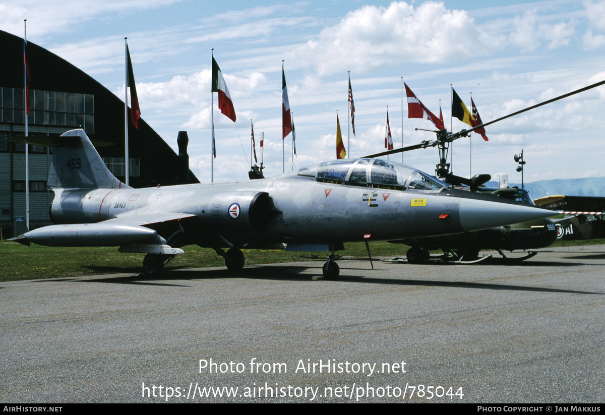 Aircraft Photo of 469 / 38469 | Lockheed TF-104G Starfighter | Norway - Air Force | AirHistory.net #785044