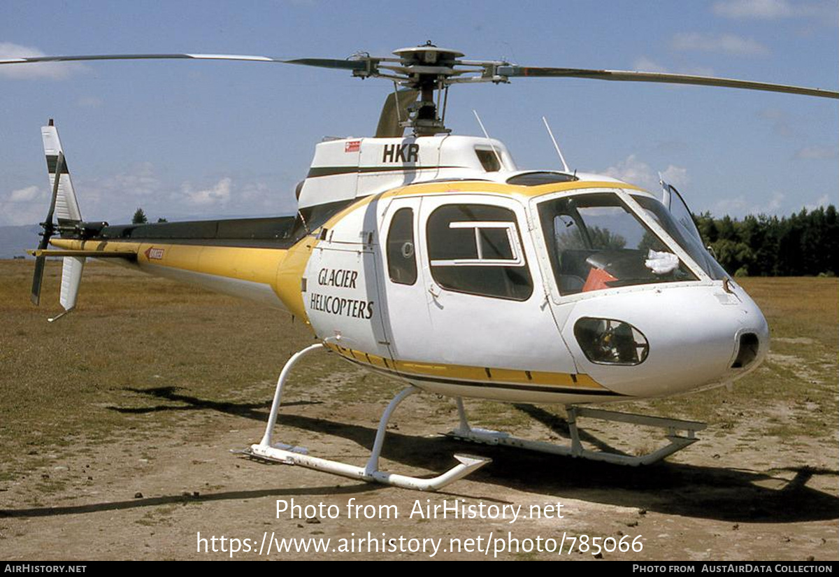 Aircraft Photo of ZK-HKR / HKR | Aerospatiale AS-350D AStar Mk3 | Glacier Helicopters | AirHistory.net #785066