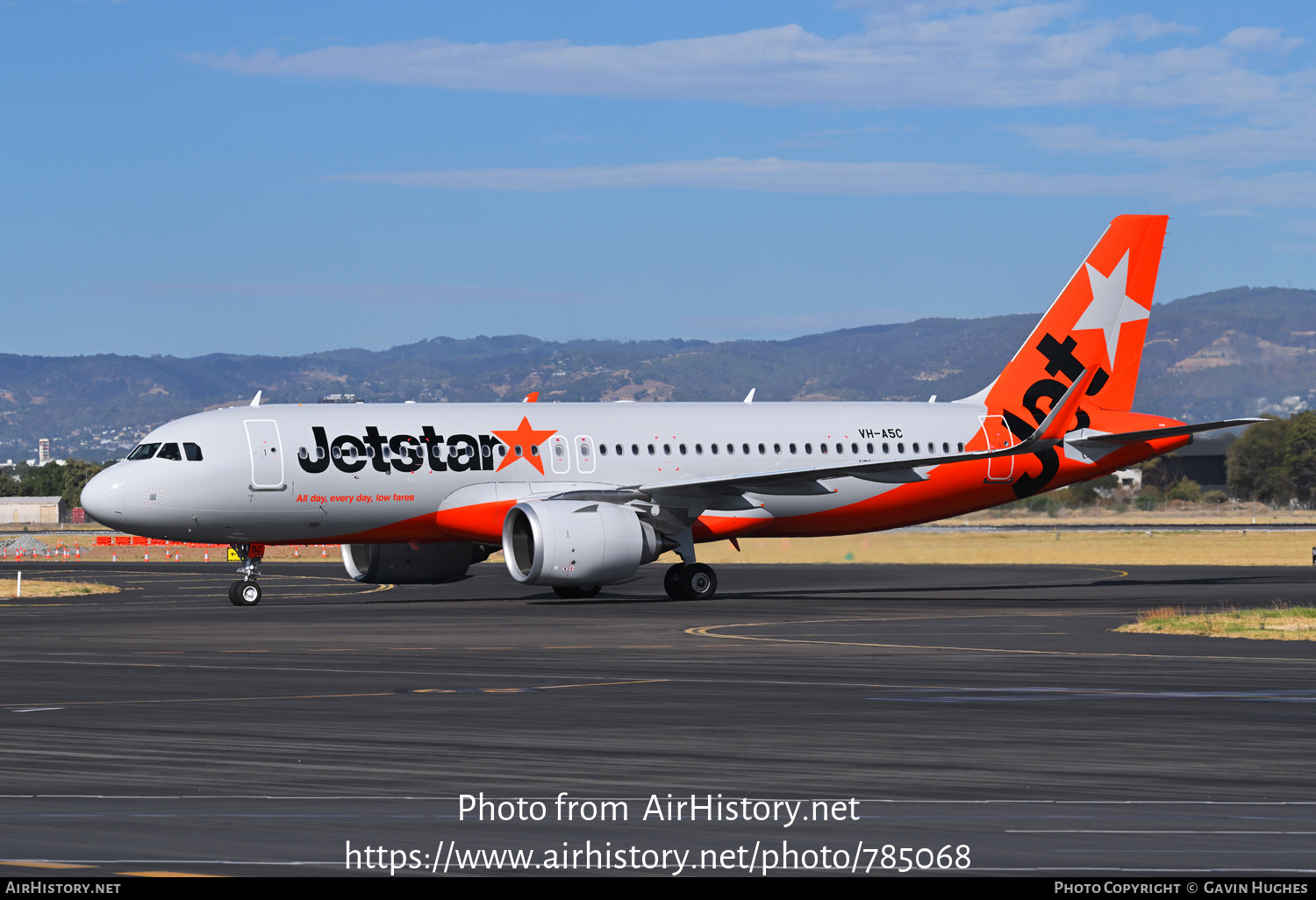 Aircraft Photo of VH-A5C | Airbus A320-251N | Jetstar Airways | AirHistory.net #785068