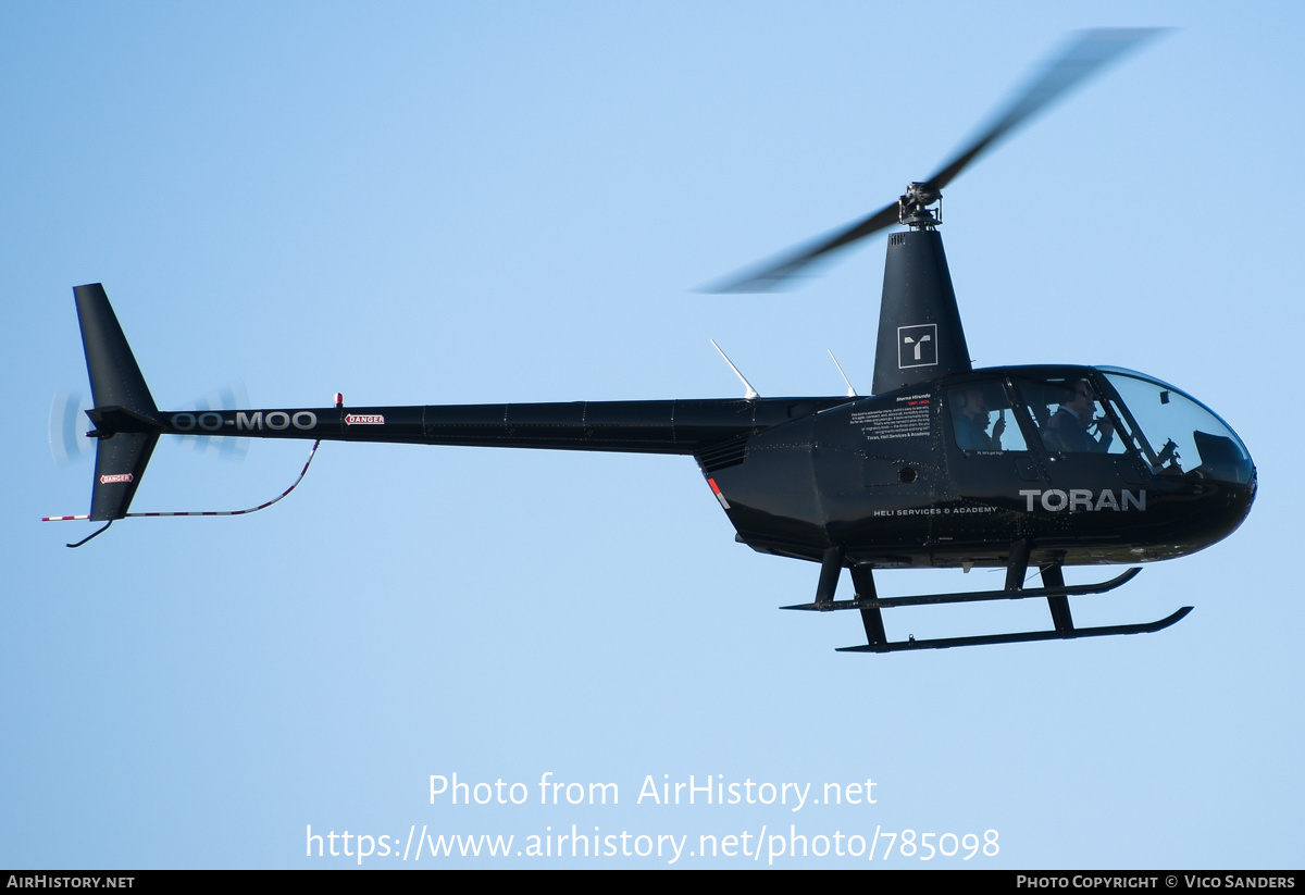 Aircraft Photo of OO-MOO | Robinson R-44 Raven I | Toran Heli Services & Academy | AirHistory.net #785098