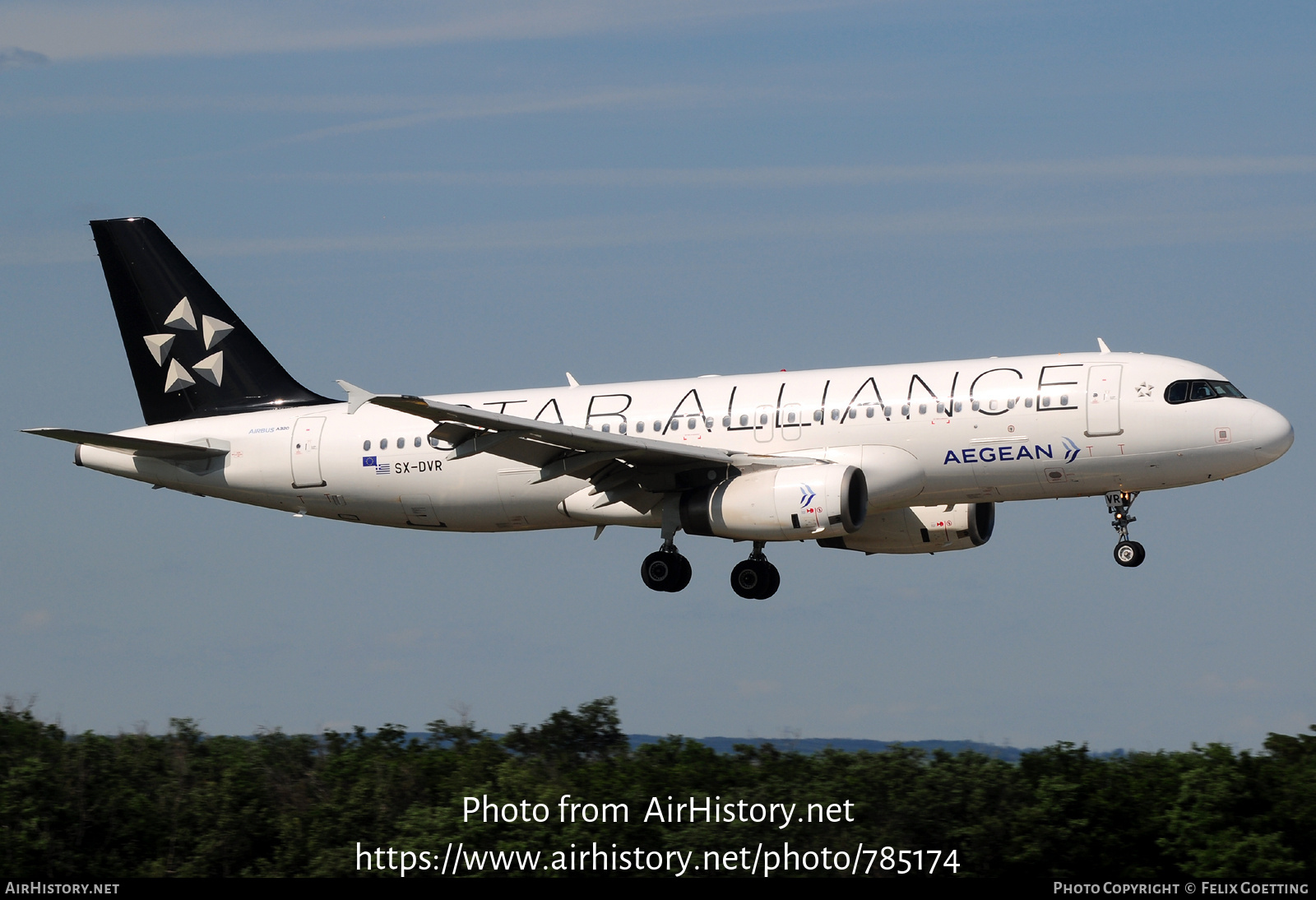 Aircraft Photo of SX-DVR | Airbus A320-232 | Aegean Airlines | AirHistory.net #785174