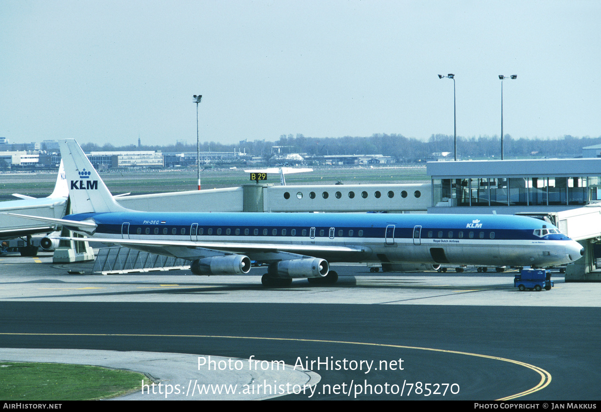 Aircraft Photo of PH-DEG | McDonnell Douglas DC-8-63 | KLM - Royal Dutch Airlines | AirHistory.net #785270