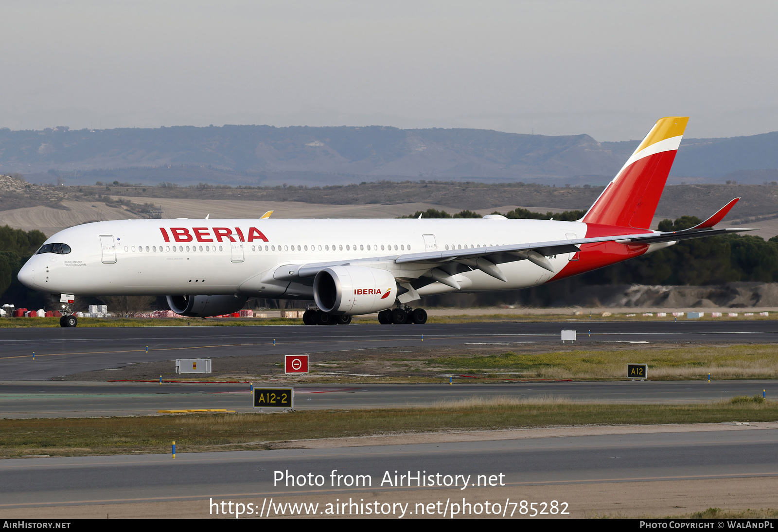 Aircraft Photo of EC-OFM | Airbus A350-941 | Iberia | AirHistory.net #785282