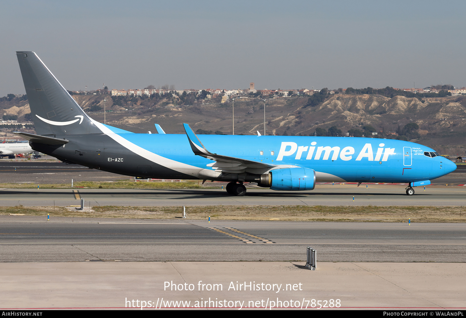 Aircraft Photo of EI-AZC | Boeing 737-86J | Prime Air | AirHistory.net #785288