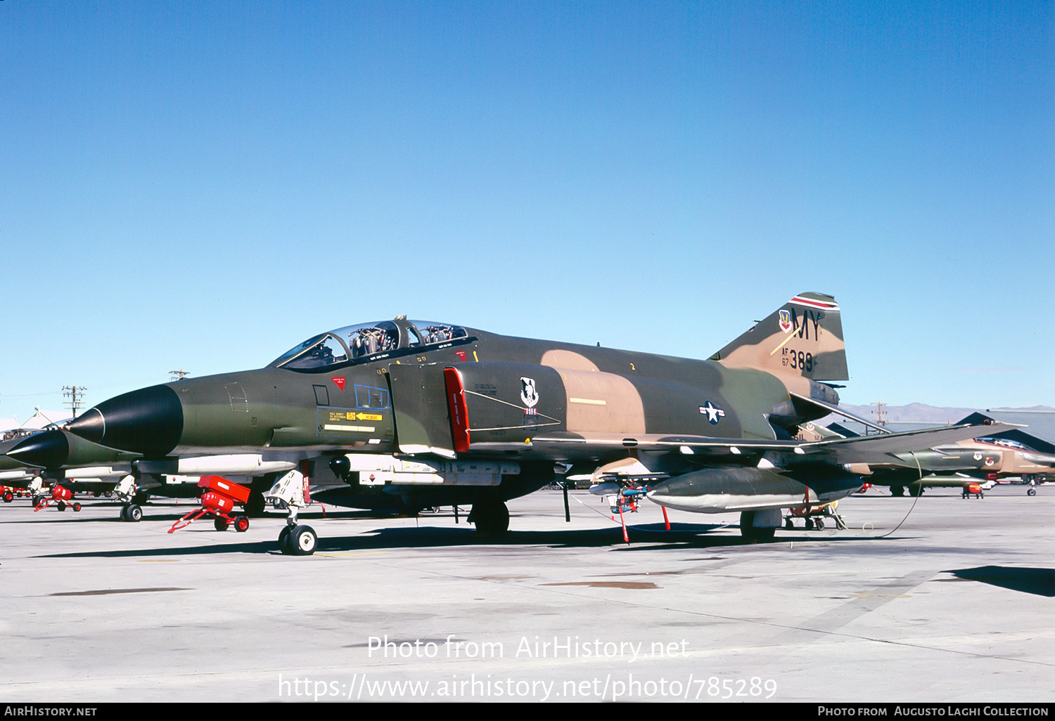 Aircraft Photo of 67-0389 / AF67-389 | McDonnell Douglas F-4E Phantom II | USA - Air Force | AirHistory.net #785289