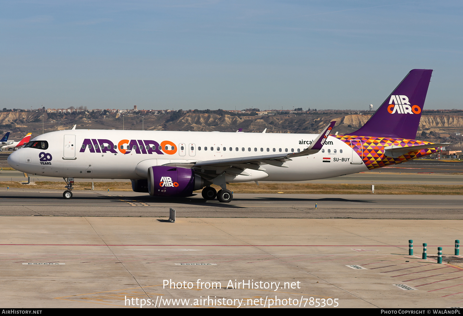 Aircraft Photo of SU-BUY | Airbus A320-251N | Air Cairo | AirHistory.net #785305