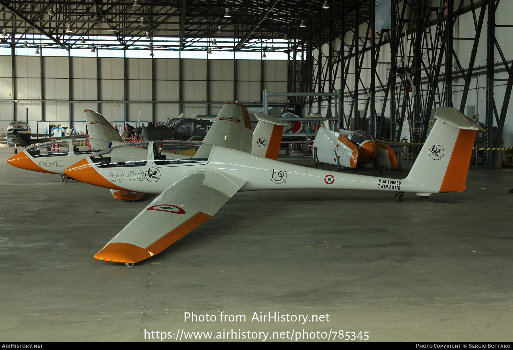 Aircraft Photo of MM100050 | Grob G103A Twin Astir | Italy - Air Force | AirHistory.net #785345