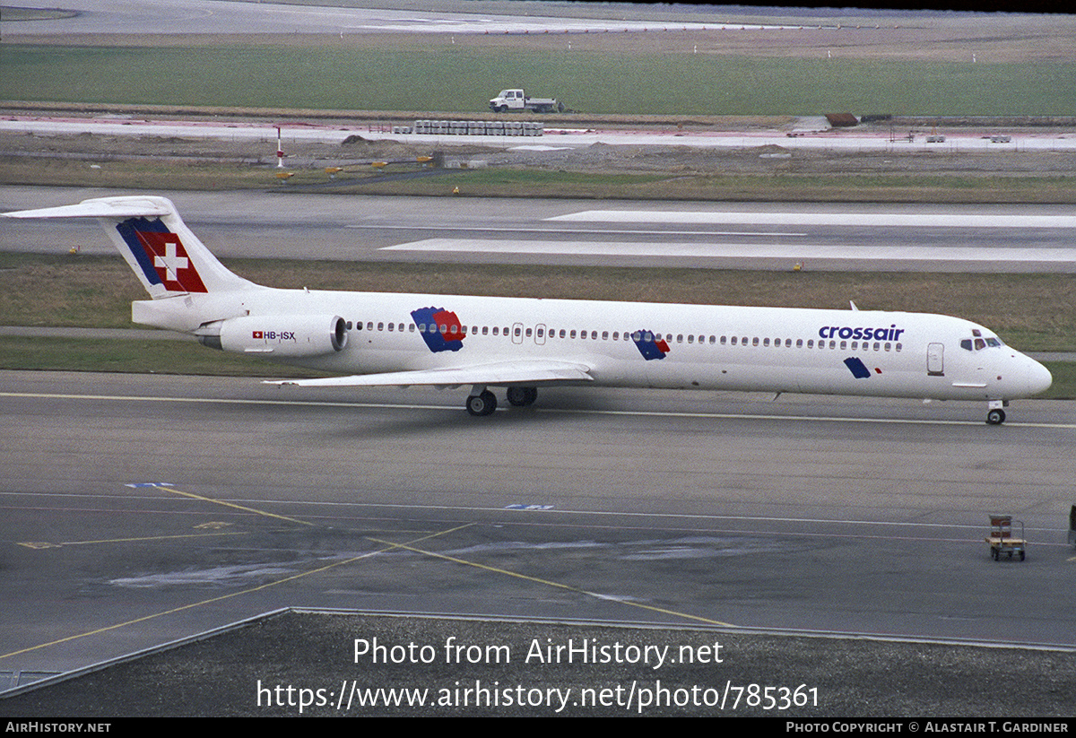 Aircraft Photo of HB-ISX | McDonnell Douglas MD-83 (DC-9-83) | Crossair | AirHistory.net #785361