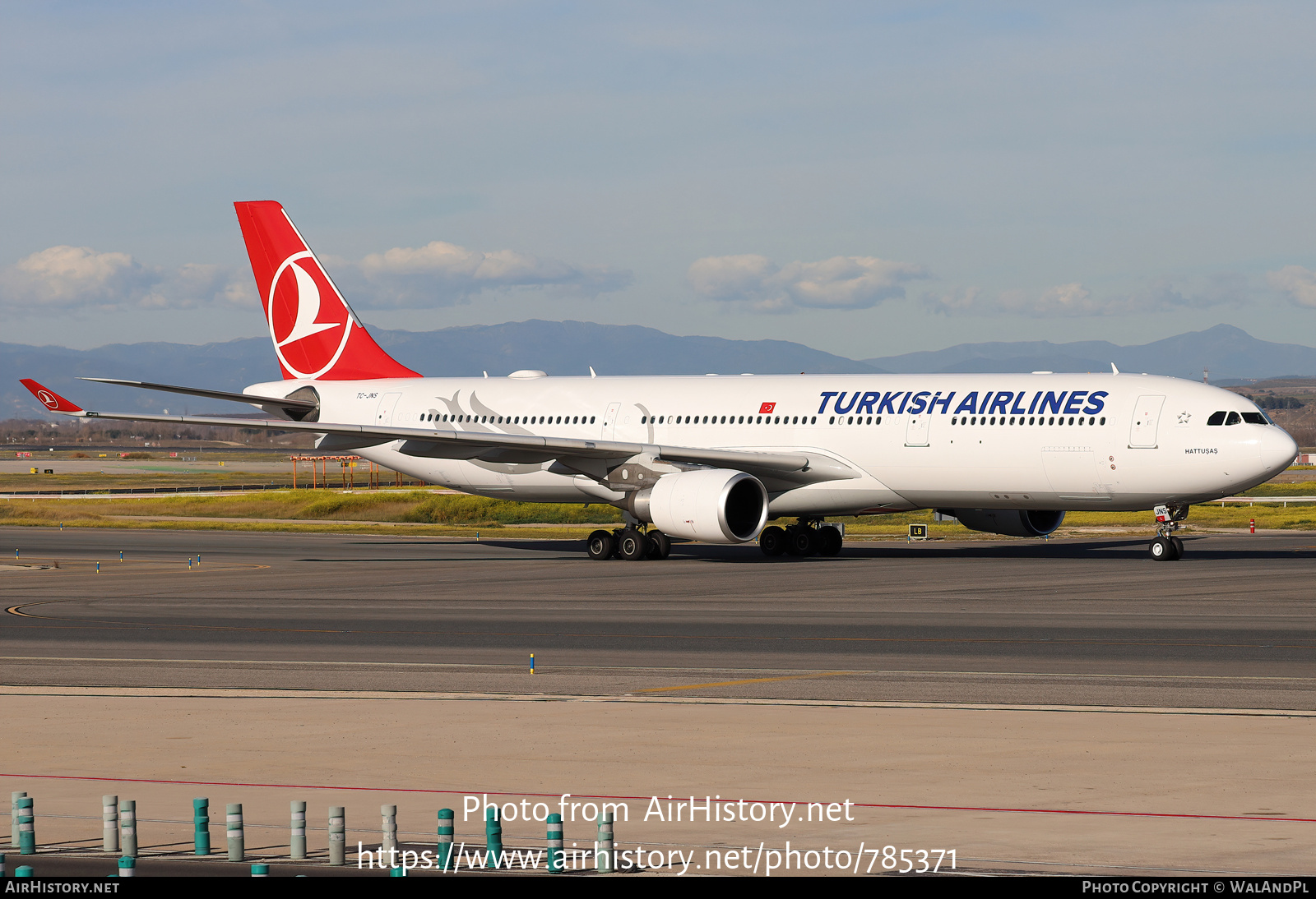 Aircraft Photo of TC-JNS | Airbus A330-303 | Turkish Airlines | AirHistory.net #785371