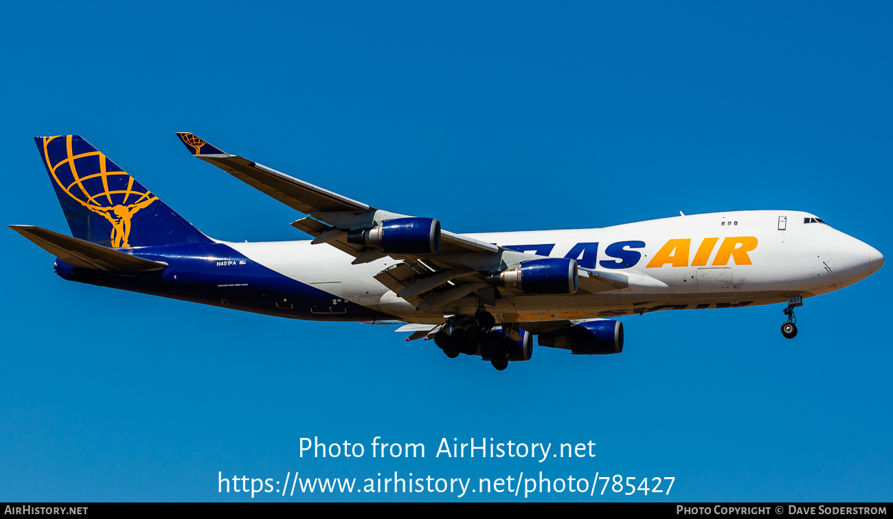 Aircraft Photo of N451PA | Boeing 747-46NF/SCD | Atlas Air | AirHistory.net #785427