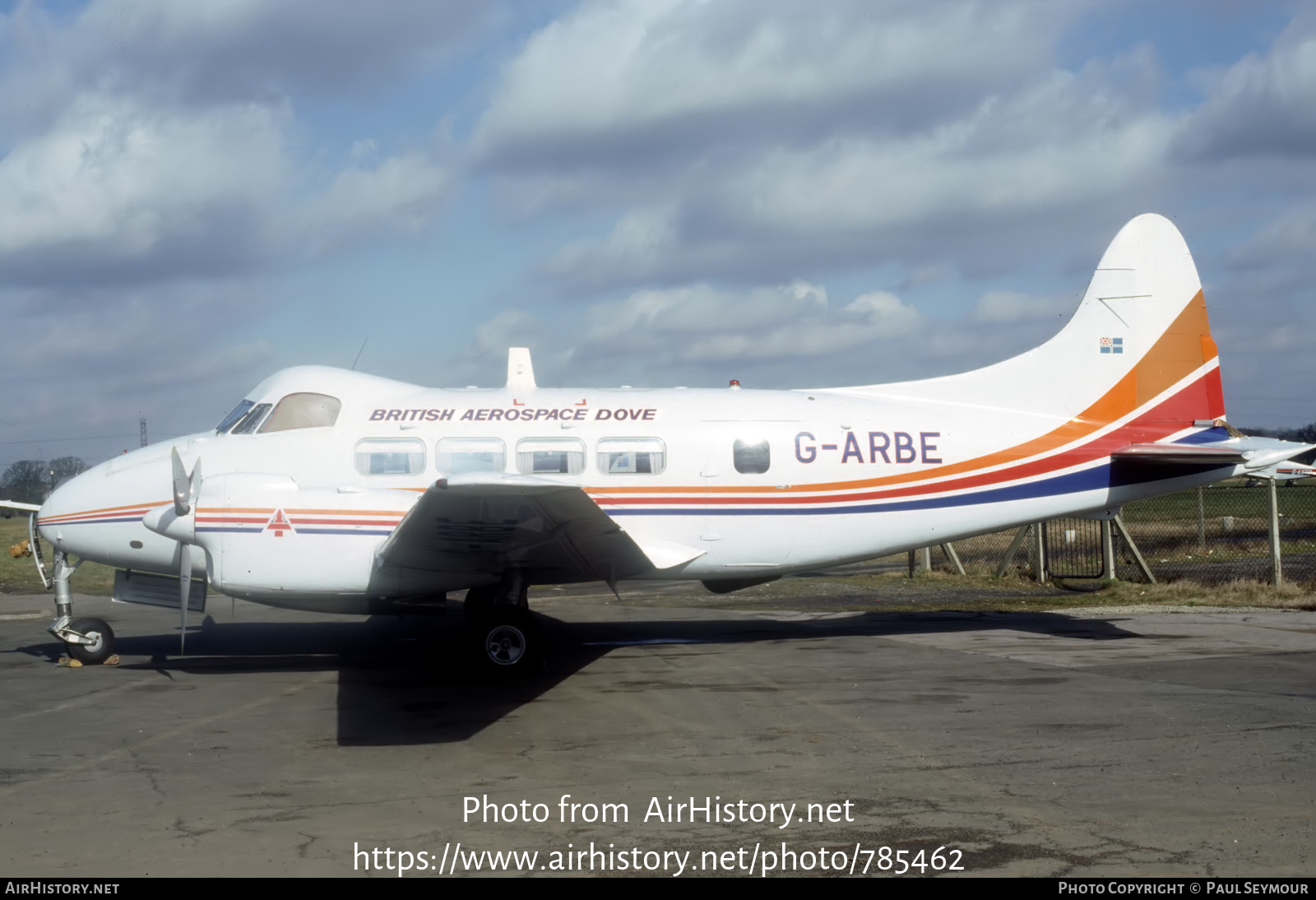 Aircraft Photo of G-ARBE | De Havilland D.H. 104 Dove 8 | British Aerospace | AirHistory.net #785462