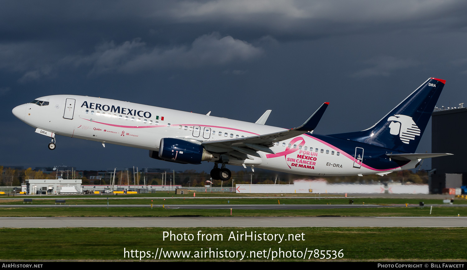 Aircraft Photo of EI-DRA | Boeing 737-852 | AeroMéxico | AirHistory.net #785536