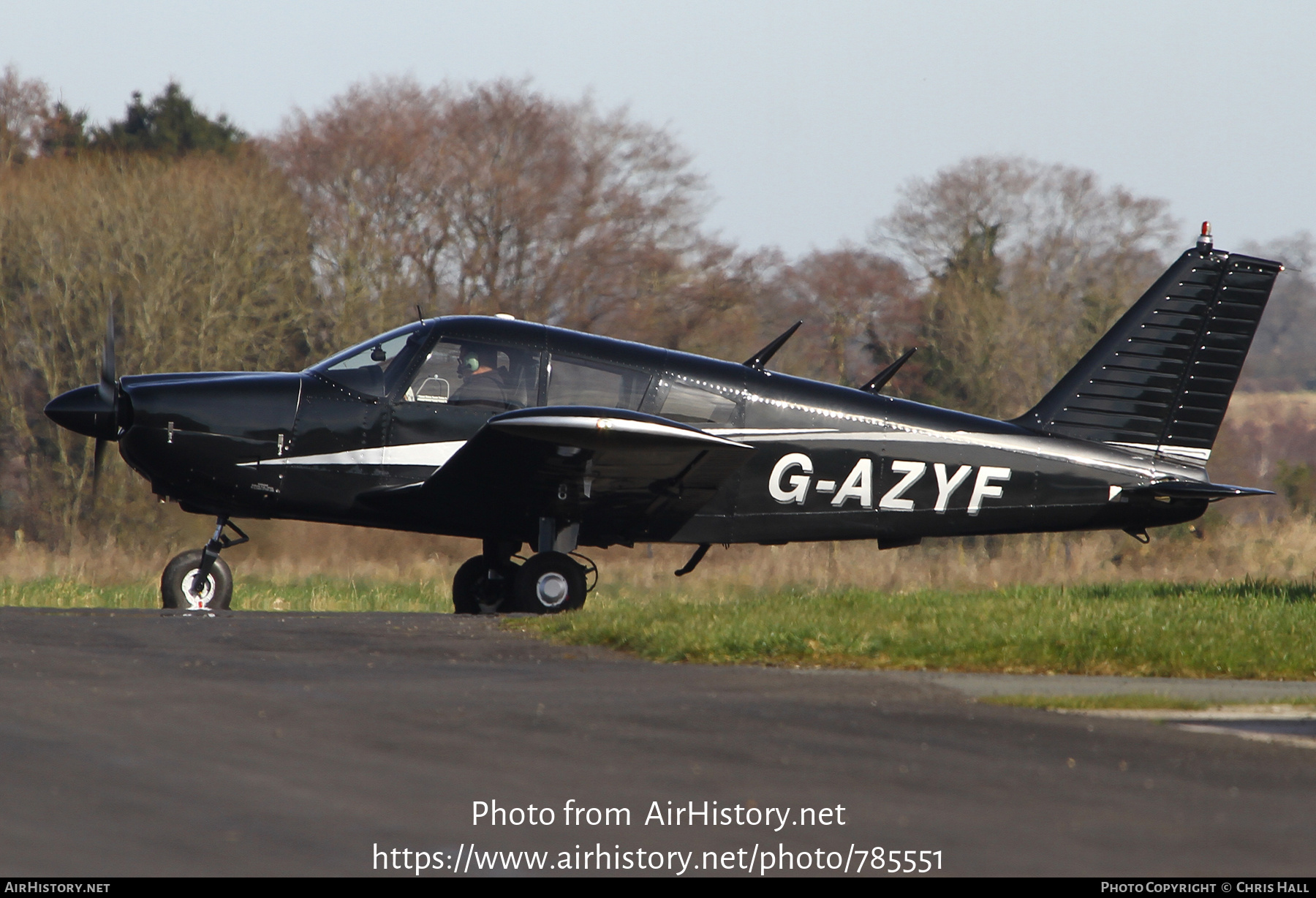 Aircraft Photo of G-AZYF | Piper PA-28-180 Cherokee D | AirHistory.net #785551