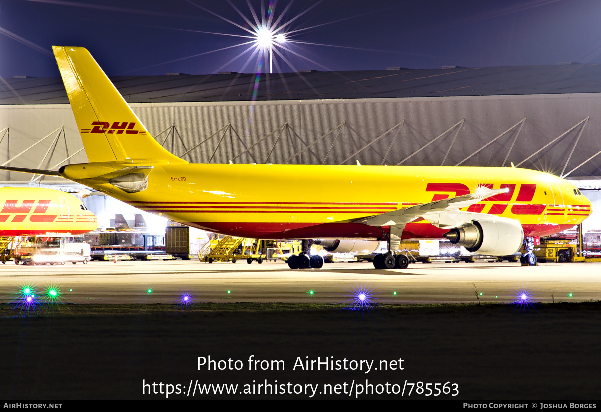 Aircraft Photo of EI-LDD | Airbus A300F4-605R | DHL International | AirHistory.net #785563