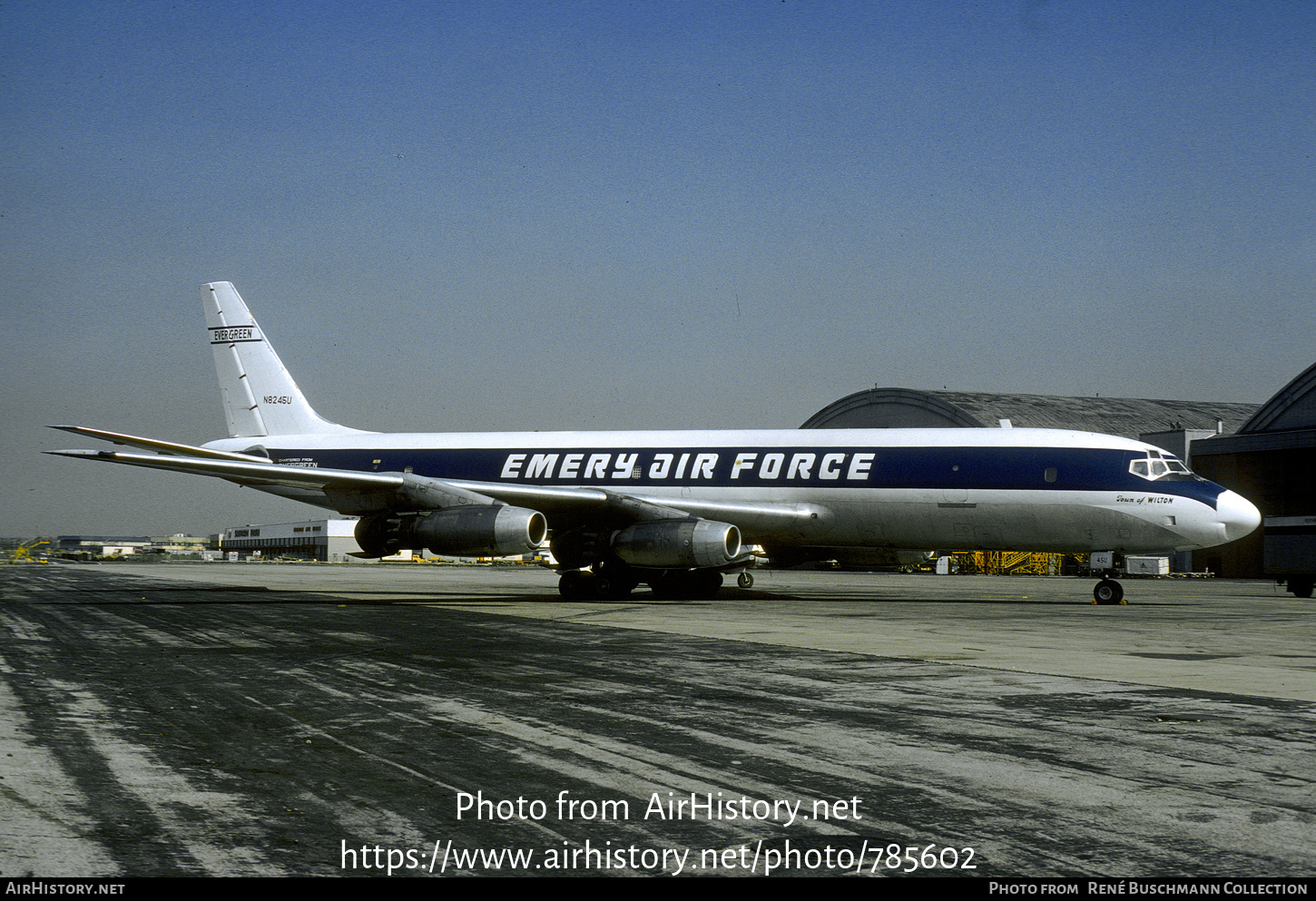 Aircraft Photo of N8245U | Douglas DC-8-33(F) | Emery Air Force | AirHistory.net #785602