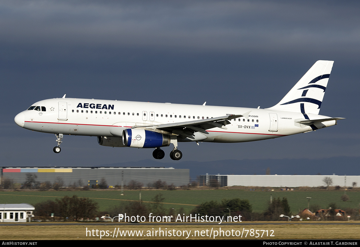 Aircraft Photo of SX-DVX | Airbus A320-232 | Aegean Airlines | AirHistory.net #785712