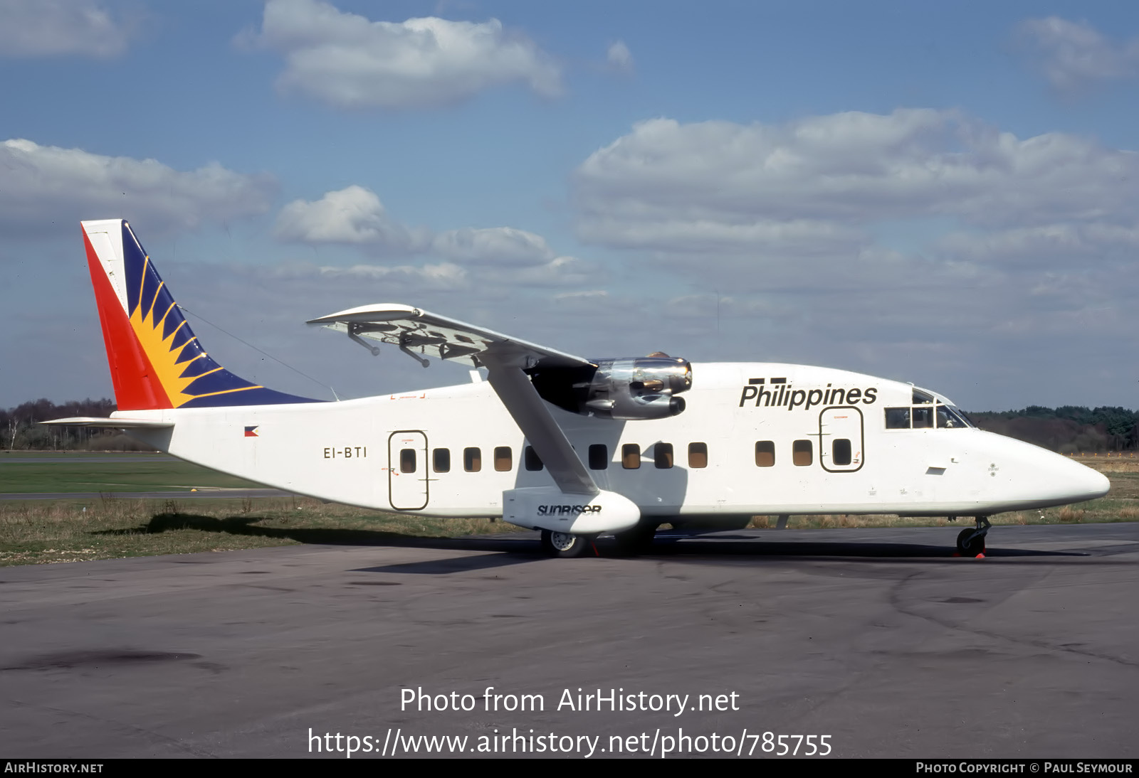 Aircraft Photo of EI-BTI | Short 360-300 | Philippine Airlines | AirHistory.net #785755